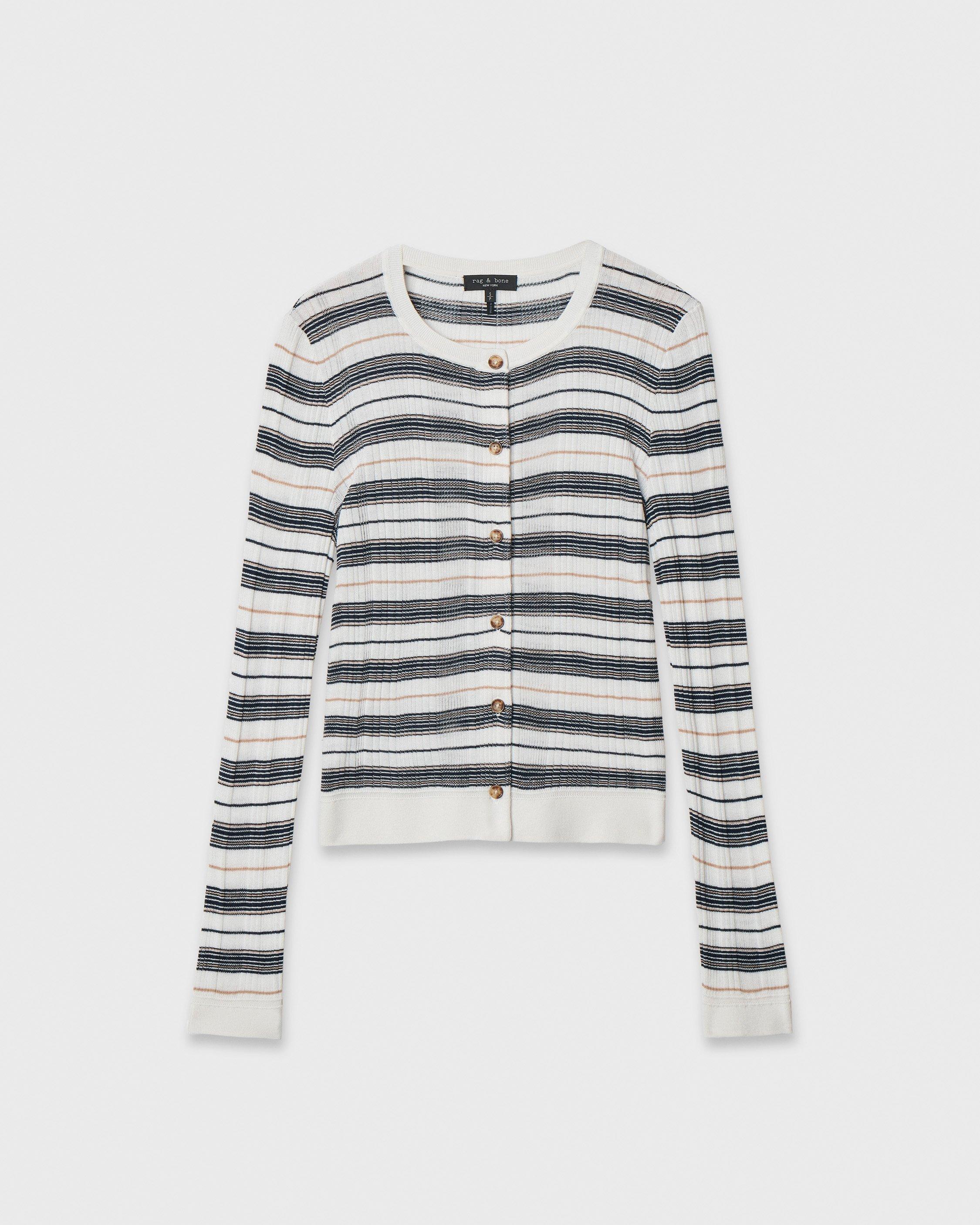 Teresa Striped Cardigan image number 2