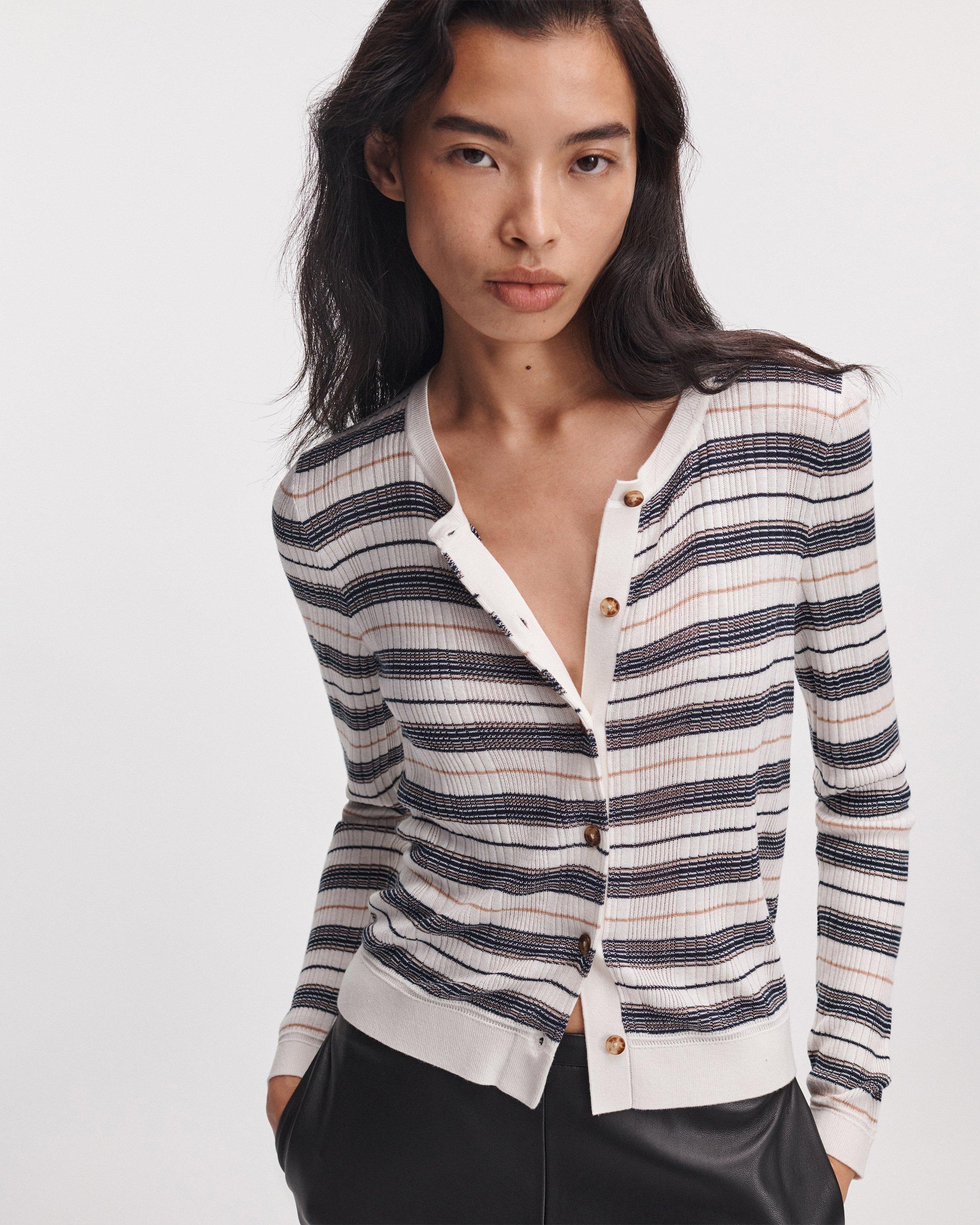 Teresa Striped Cardigan image number 7