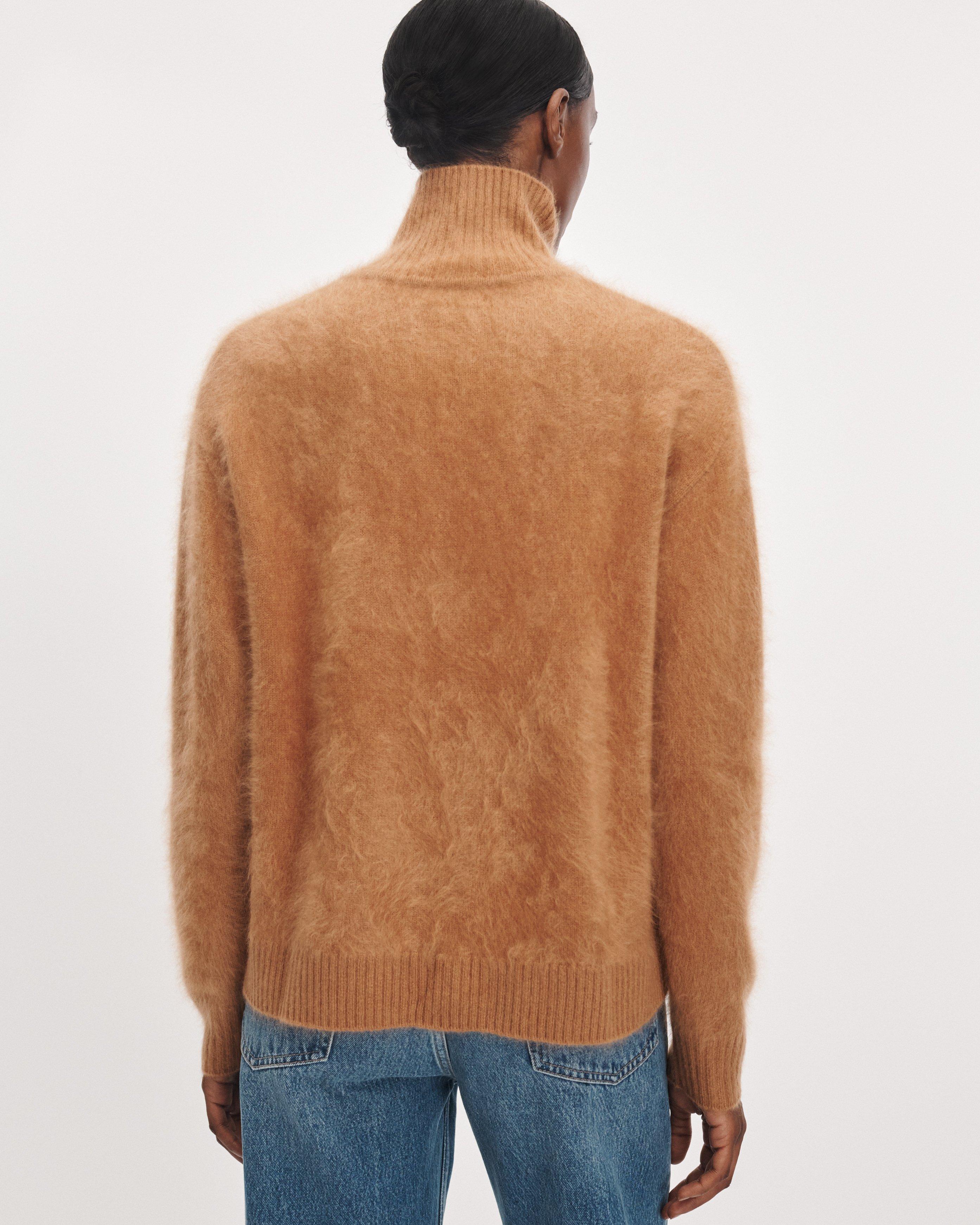 Jada Brushed Cashmere Half-Zip image number 5