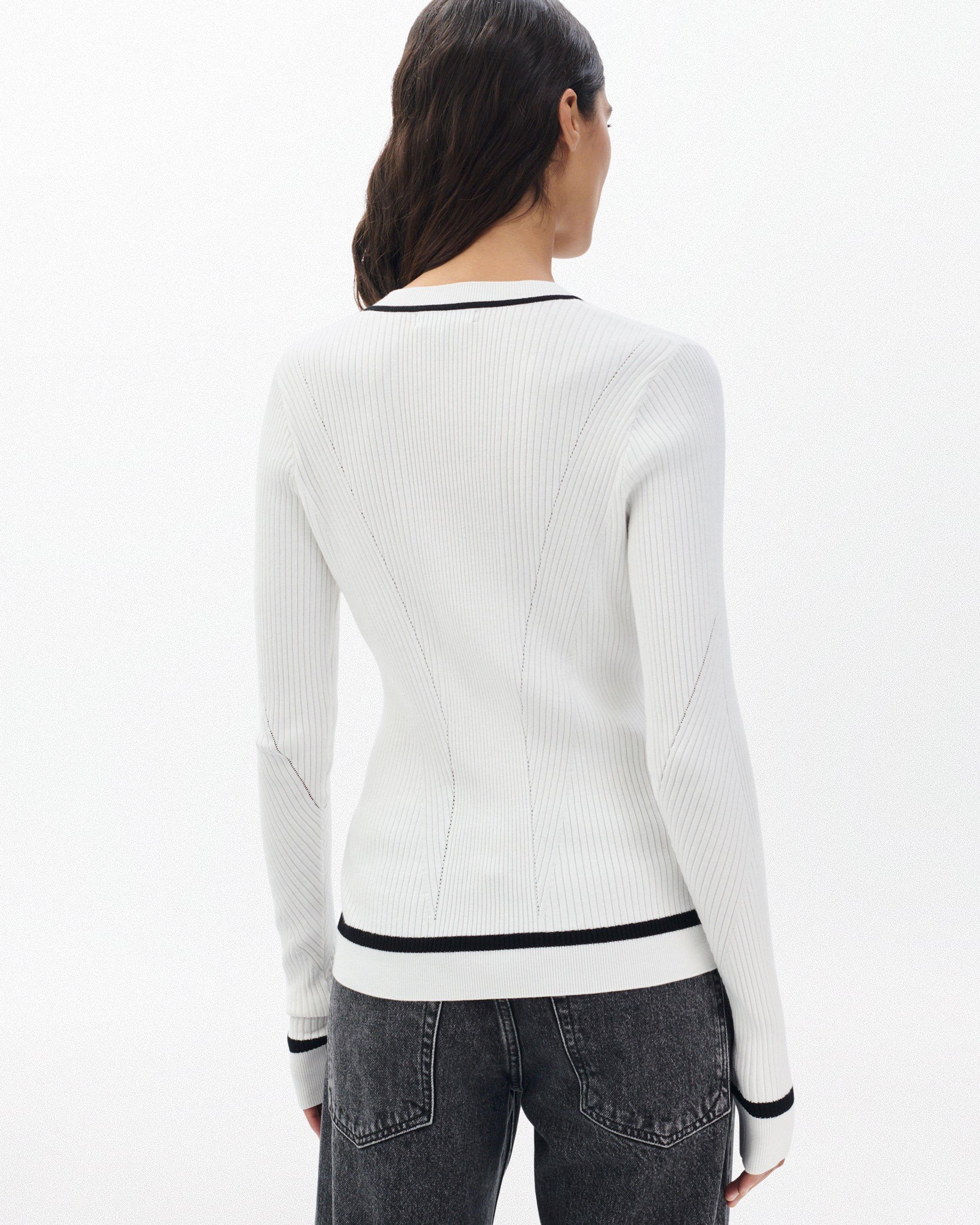 Kassy Ribbed Henley image number 6