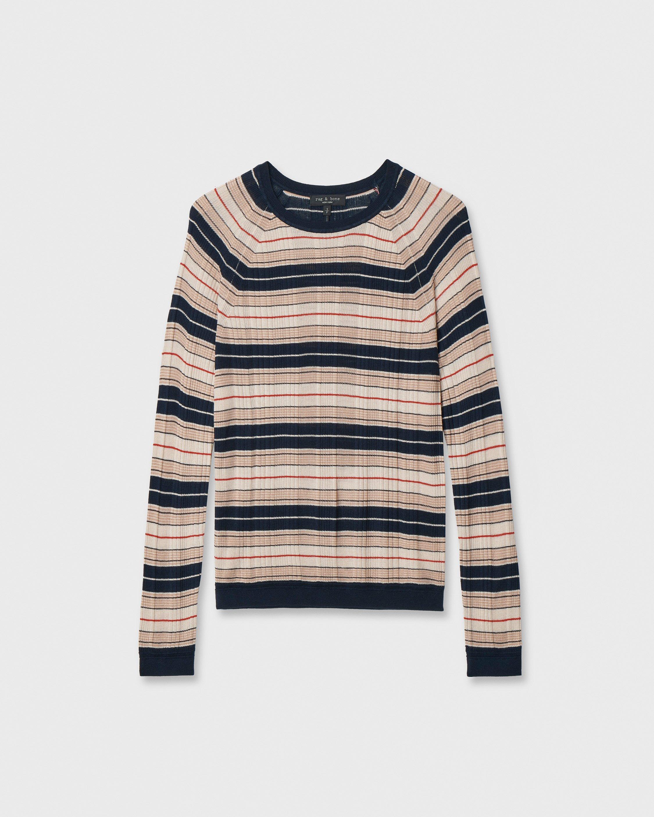 Teresa Striped Crewneck image number 2