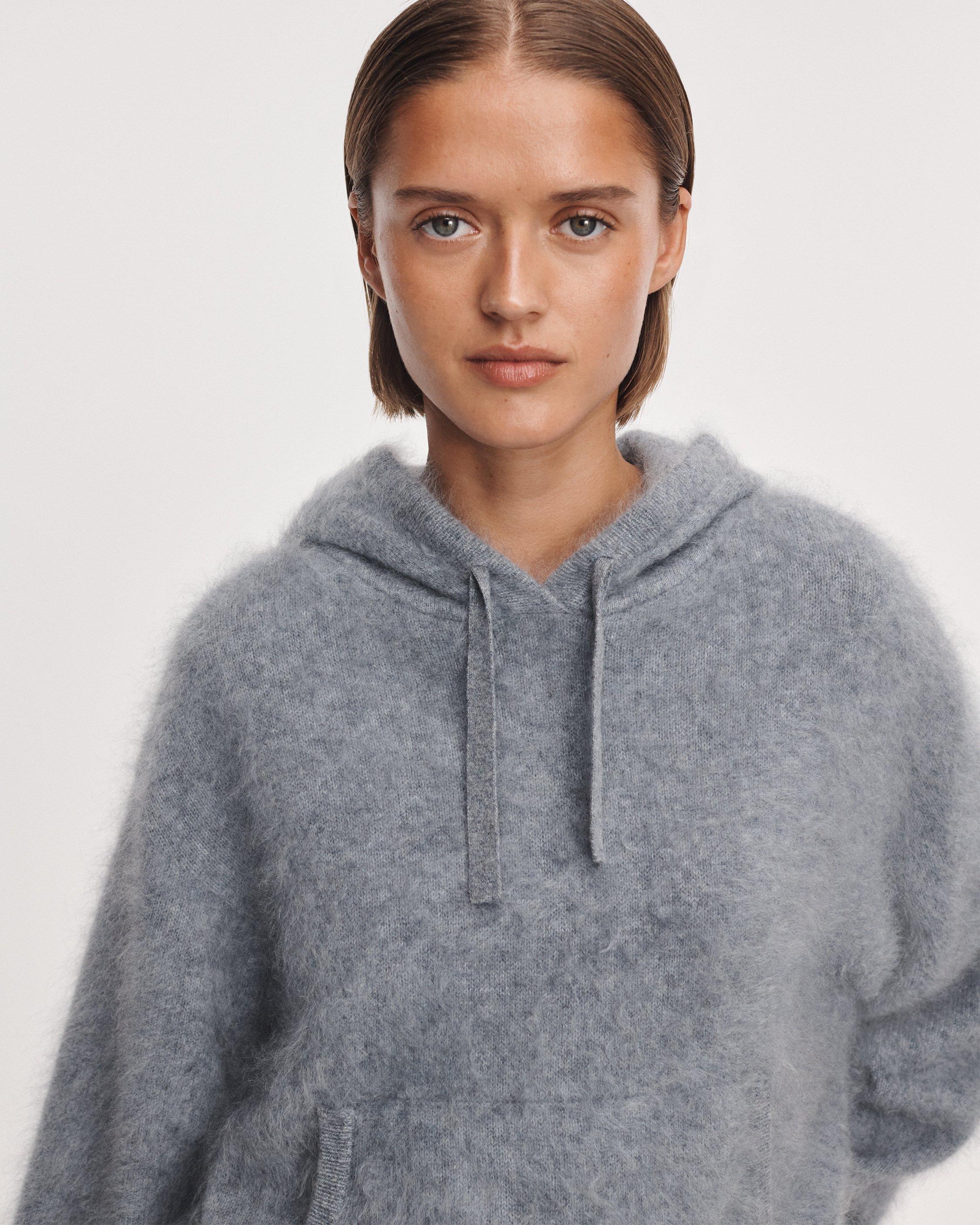 Jada Brushed Cashmere Hoodie image number 4