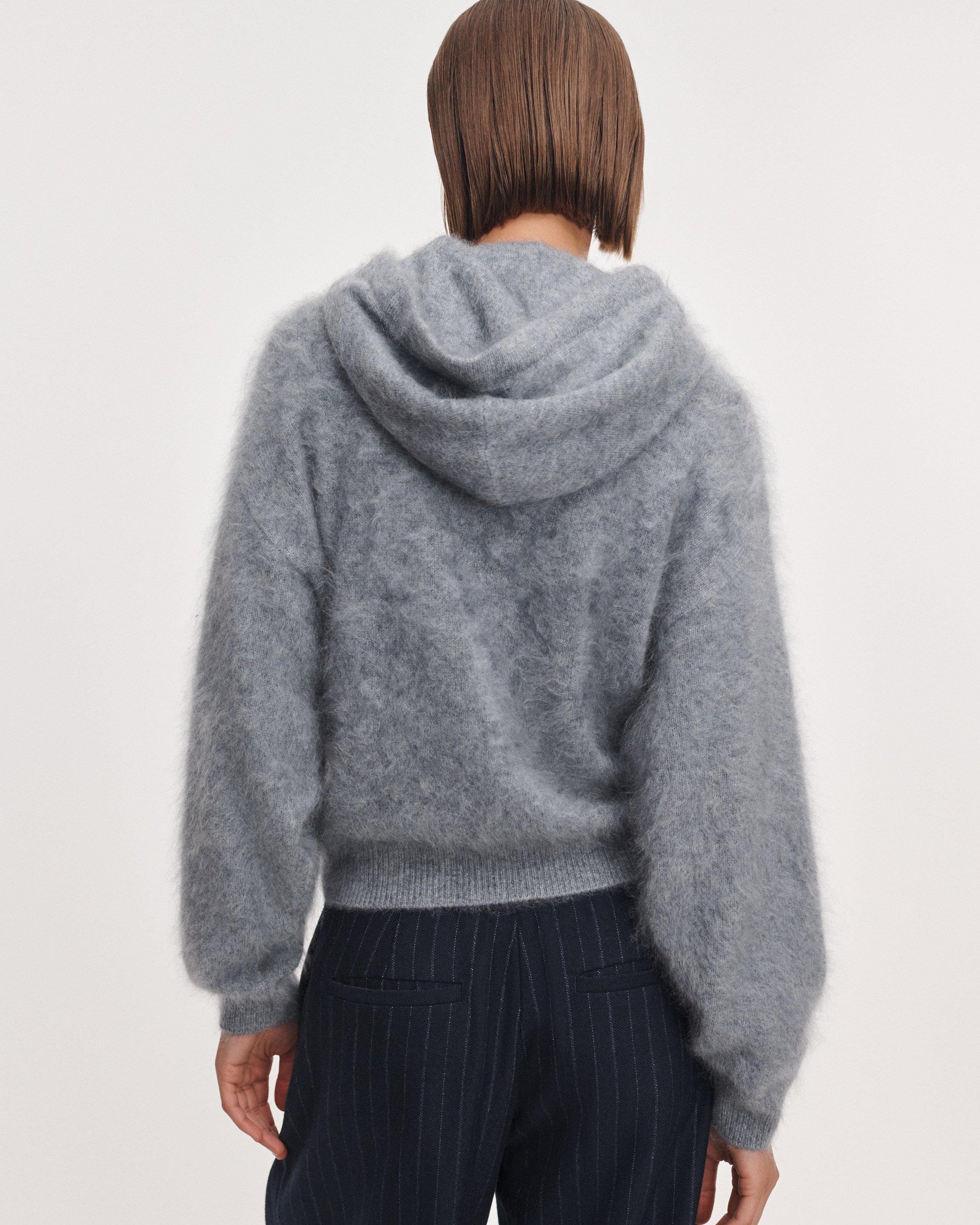 Jada Brushed Cashmere Hoodie image number 5