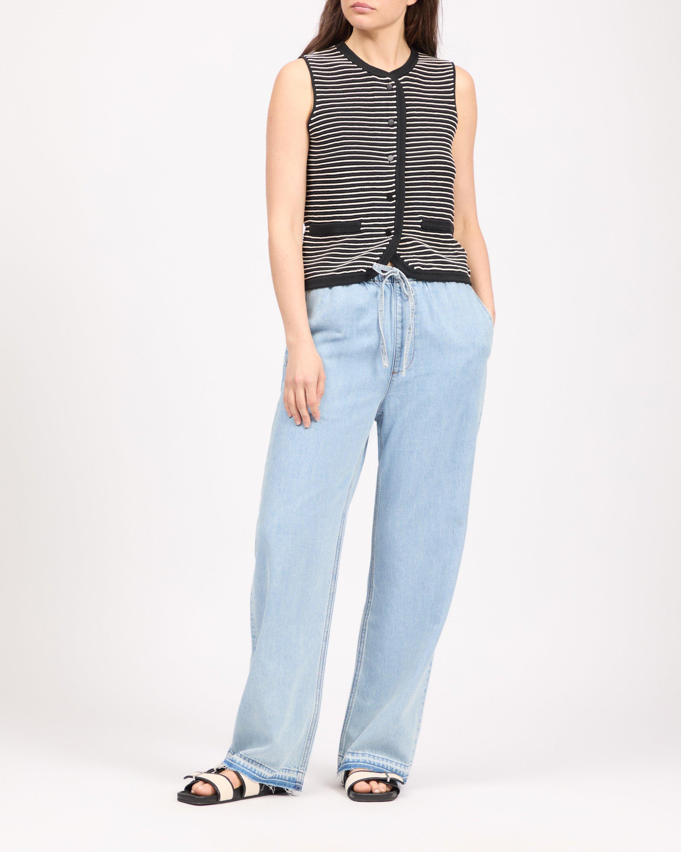 Vivi Striped Knit Vest image number 2