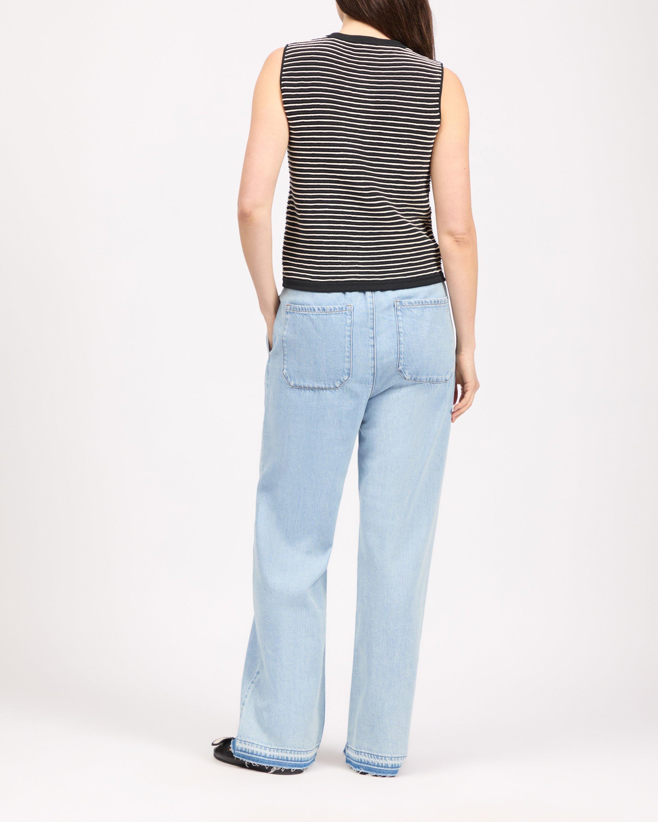 Vivi Striped Knit Vest image number 3