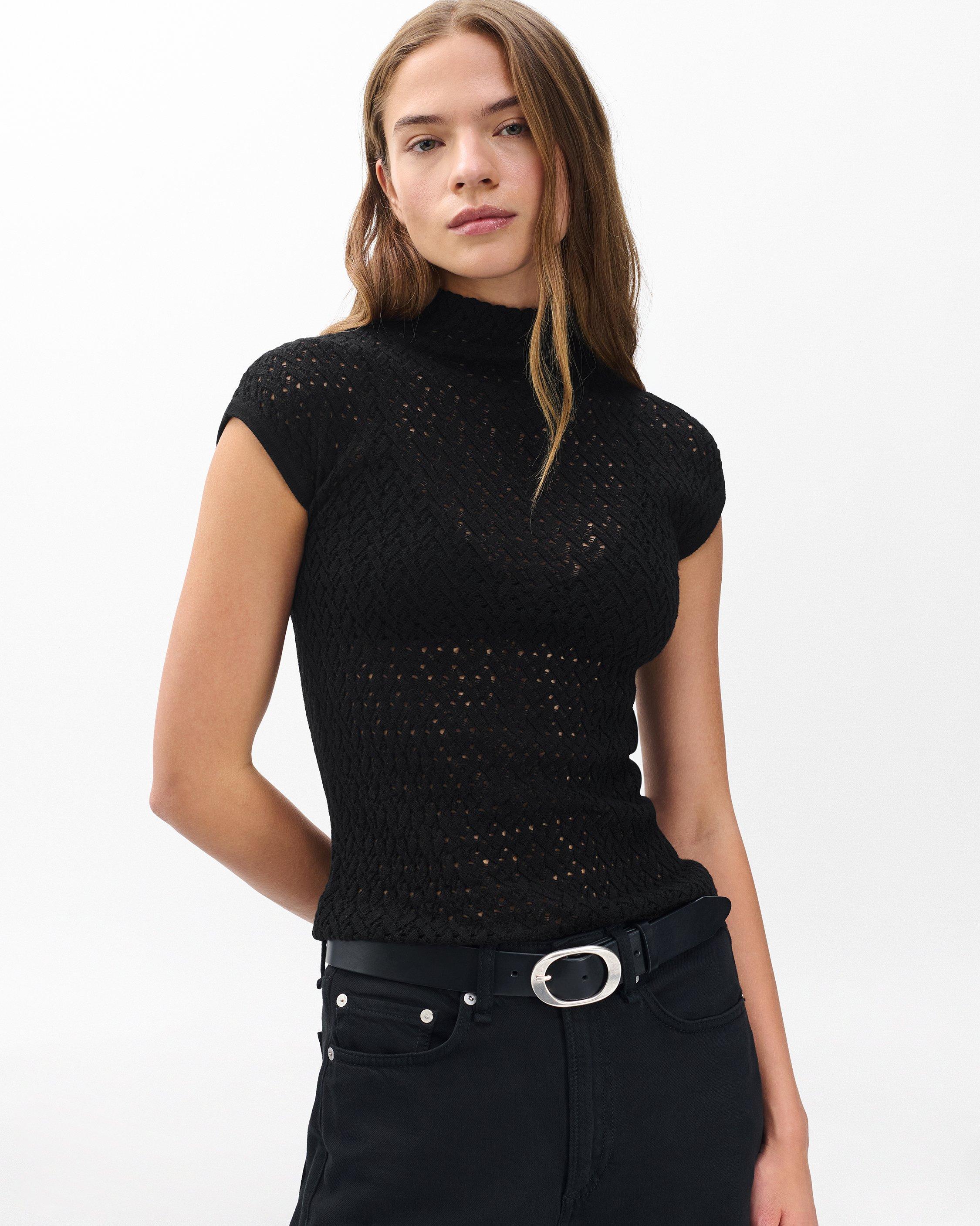 Tana Merino Wool Knit Top - image 5
