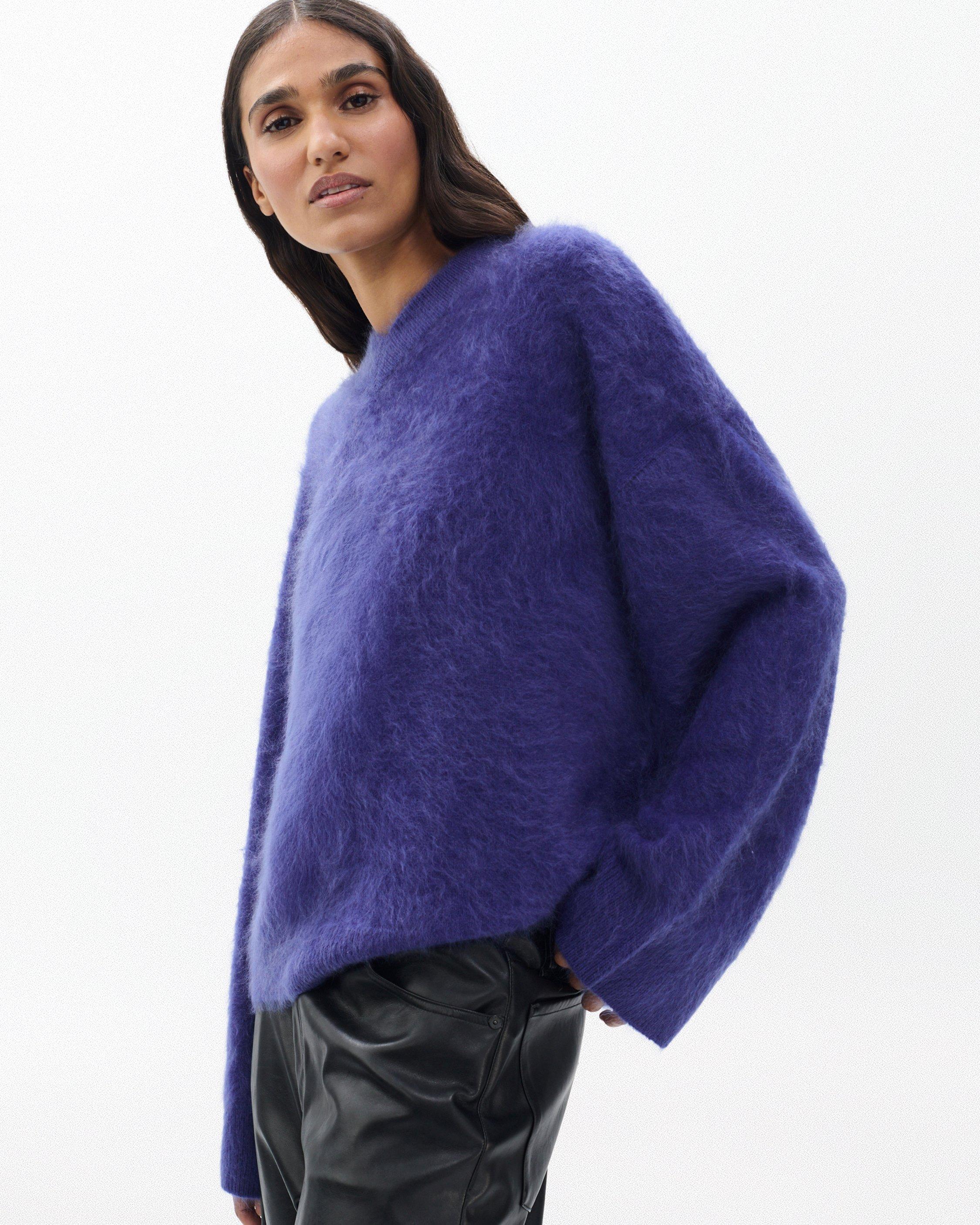 Jada Brushed Cashmere V-Neck Sweater image number 1