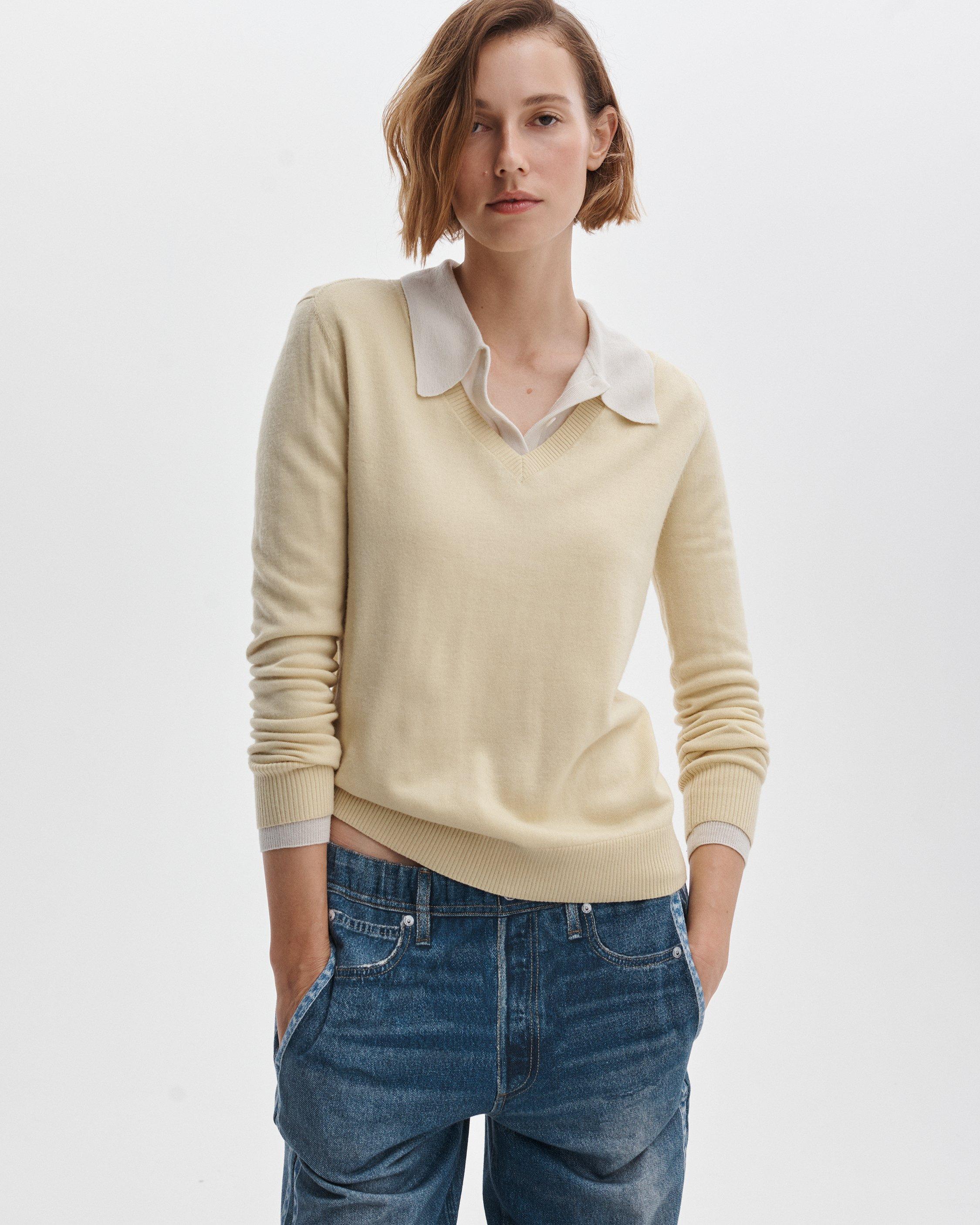 Anne Wool Polo Sweater image number 1