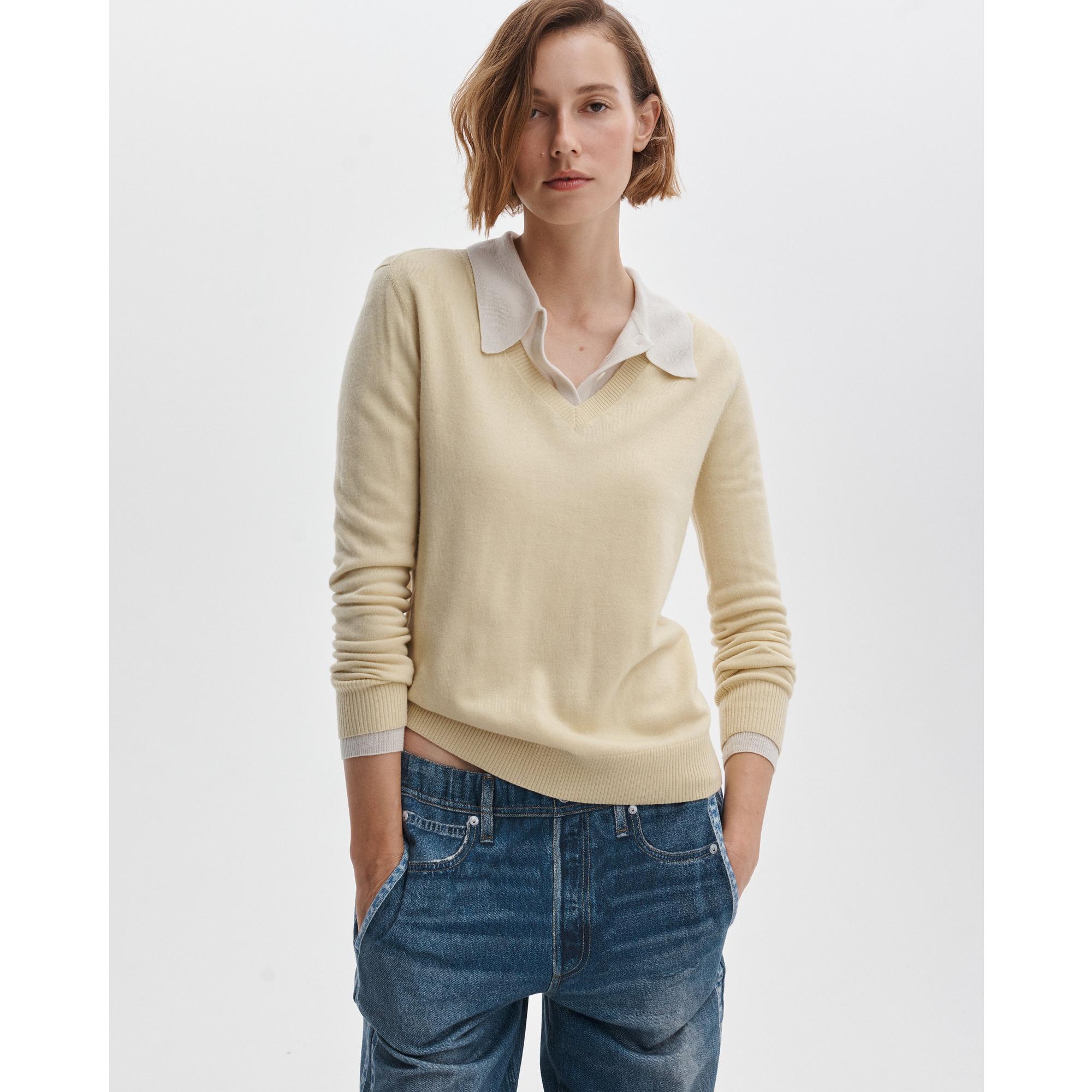 Anne Wool Polo Sweater