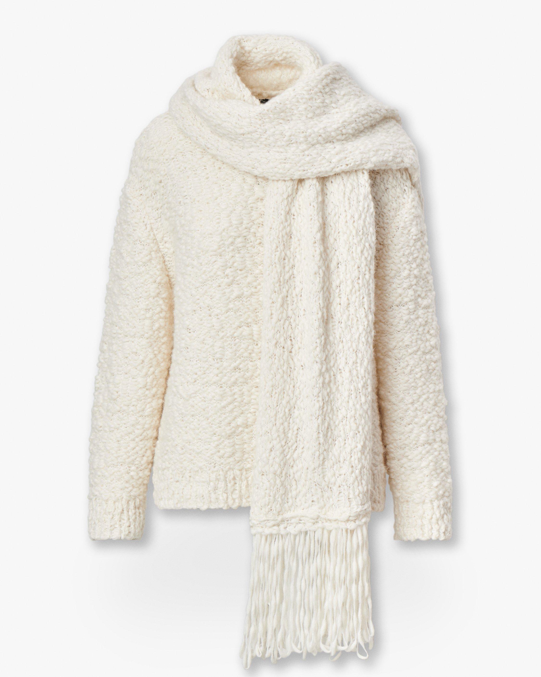 Luisa Scarf Sweater - image 2