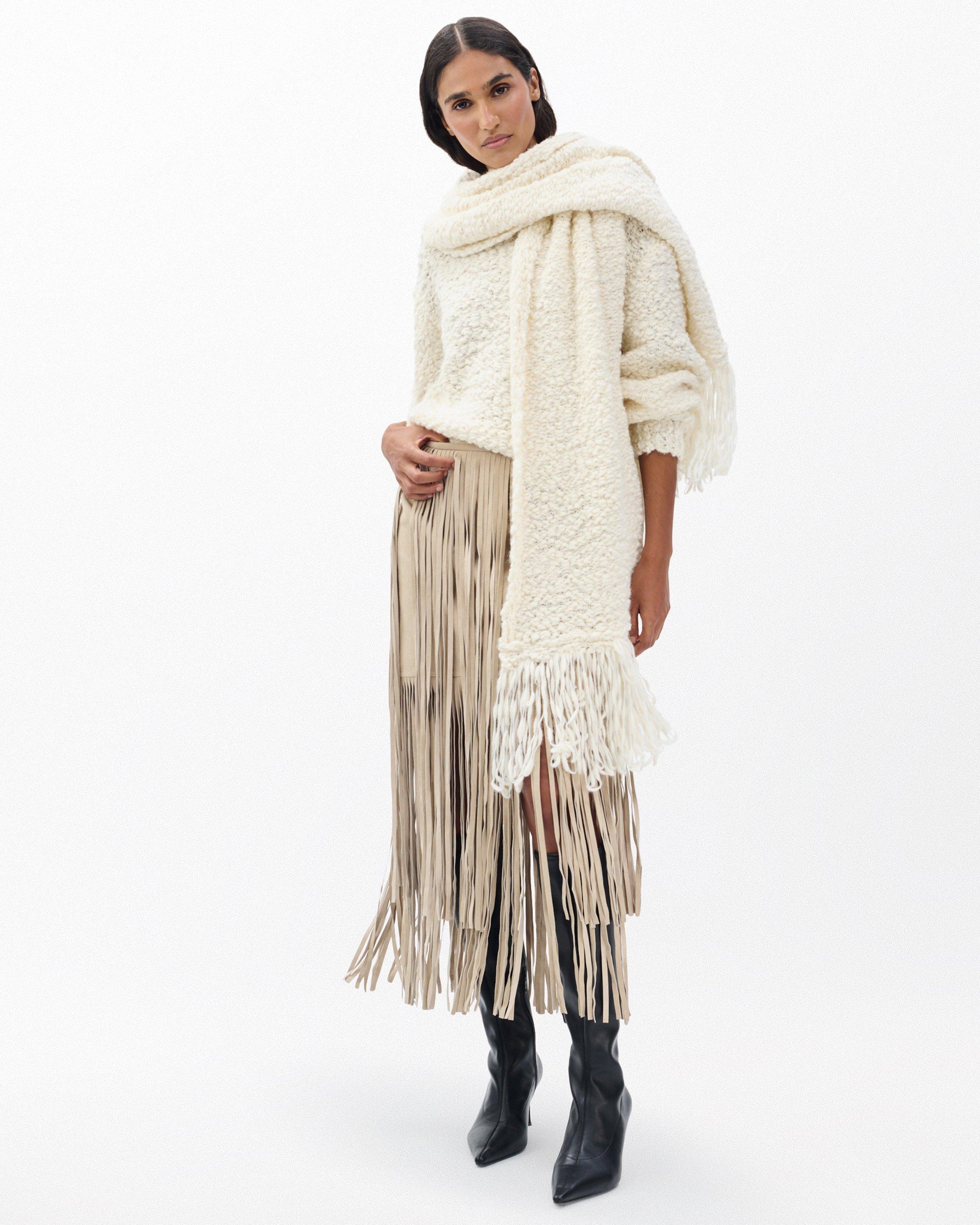 Luisa Scarf Sweater - image 3