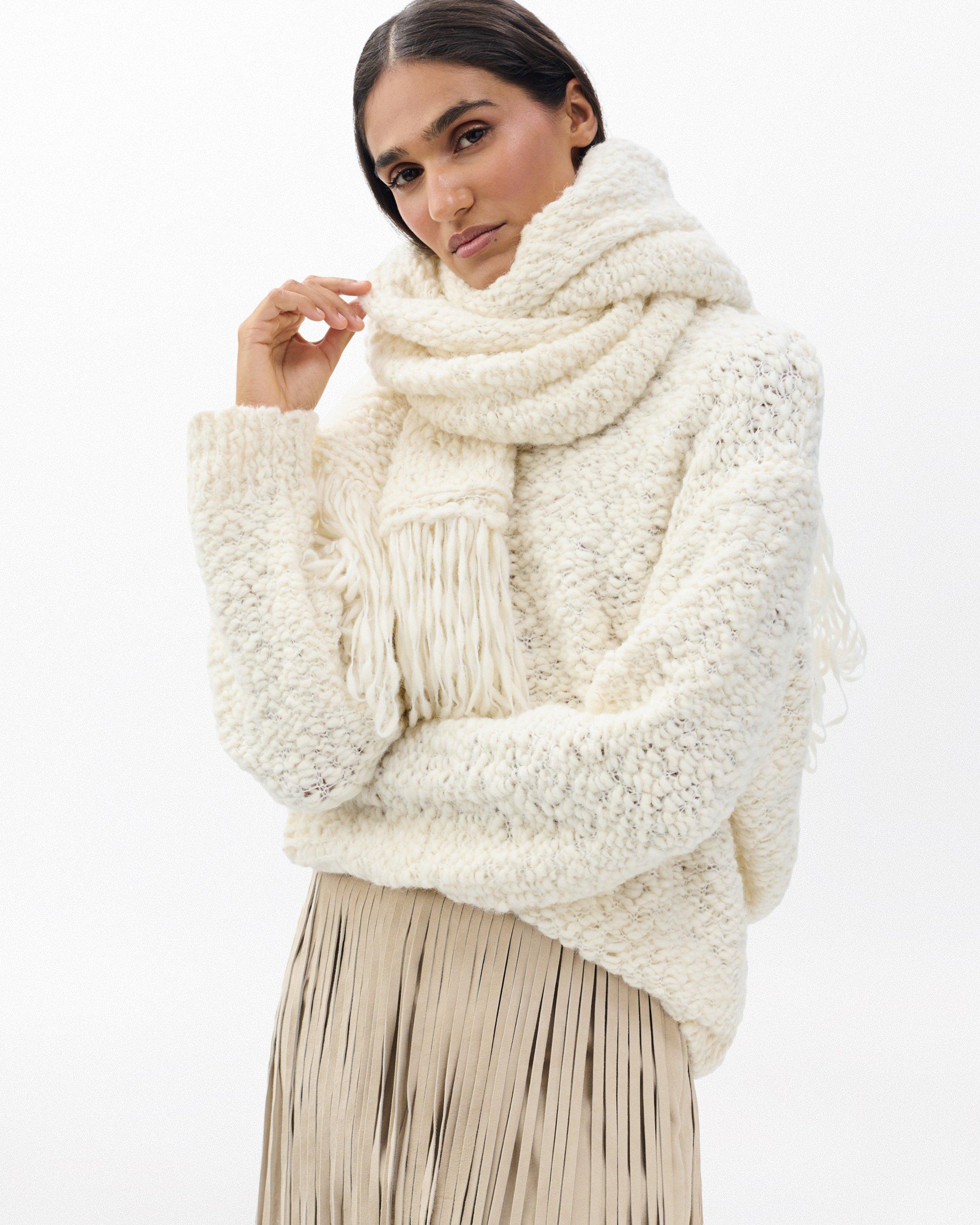 Luisa Scarf Sweater - image 5