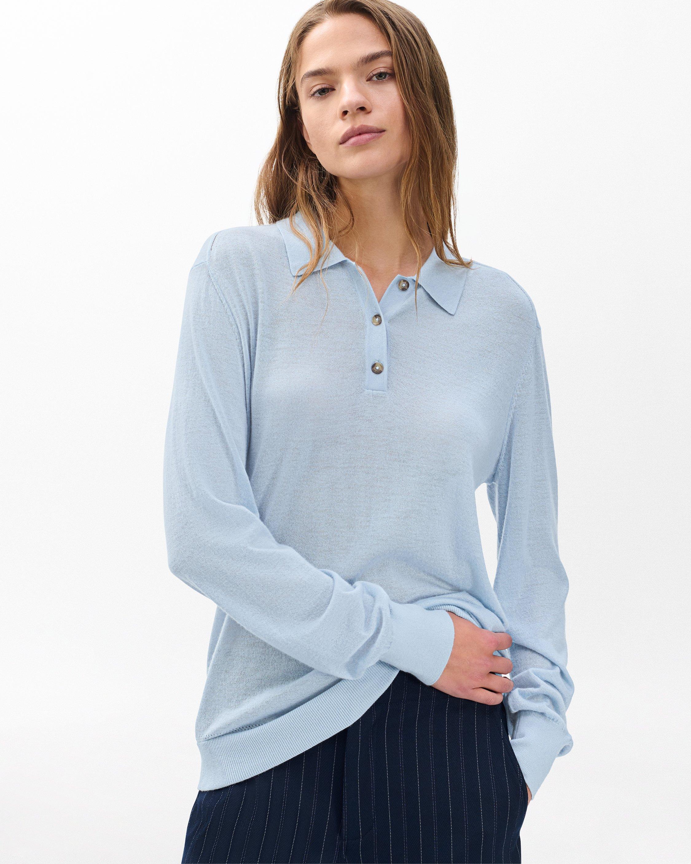 Adeline Lightweight Cashmere Polo image number 1