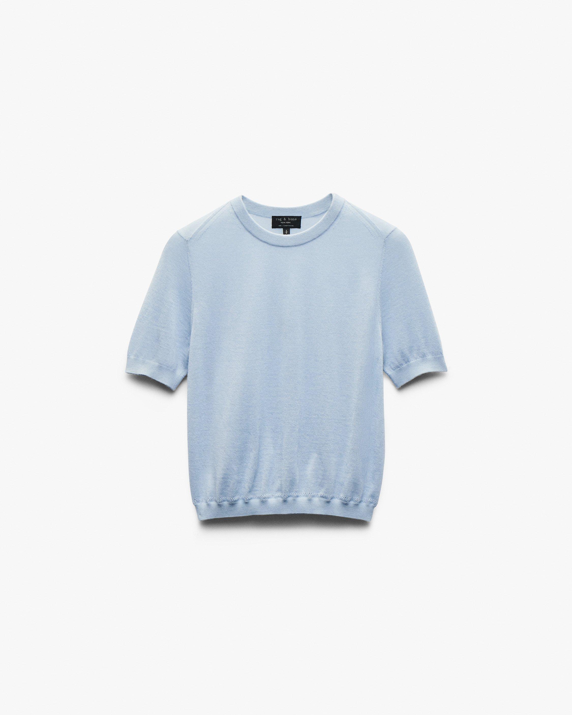 Adeline Lightweight Cashmere Tee image number 2
