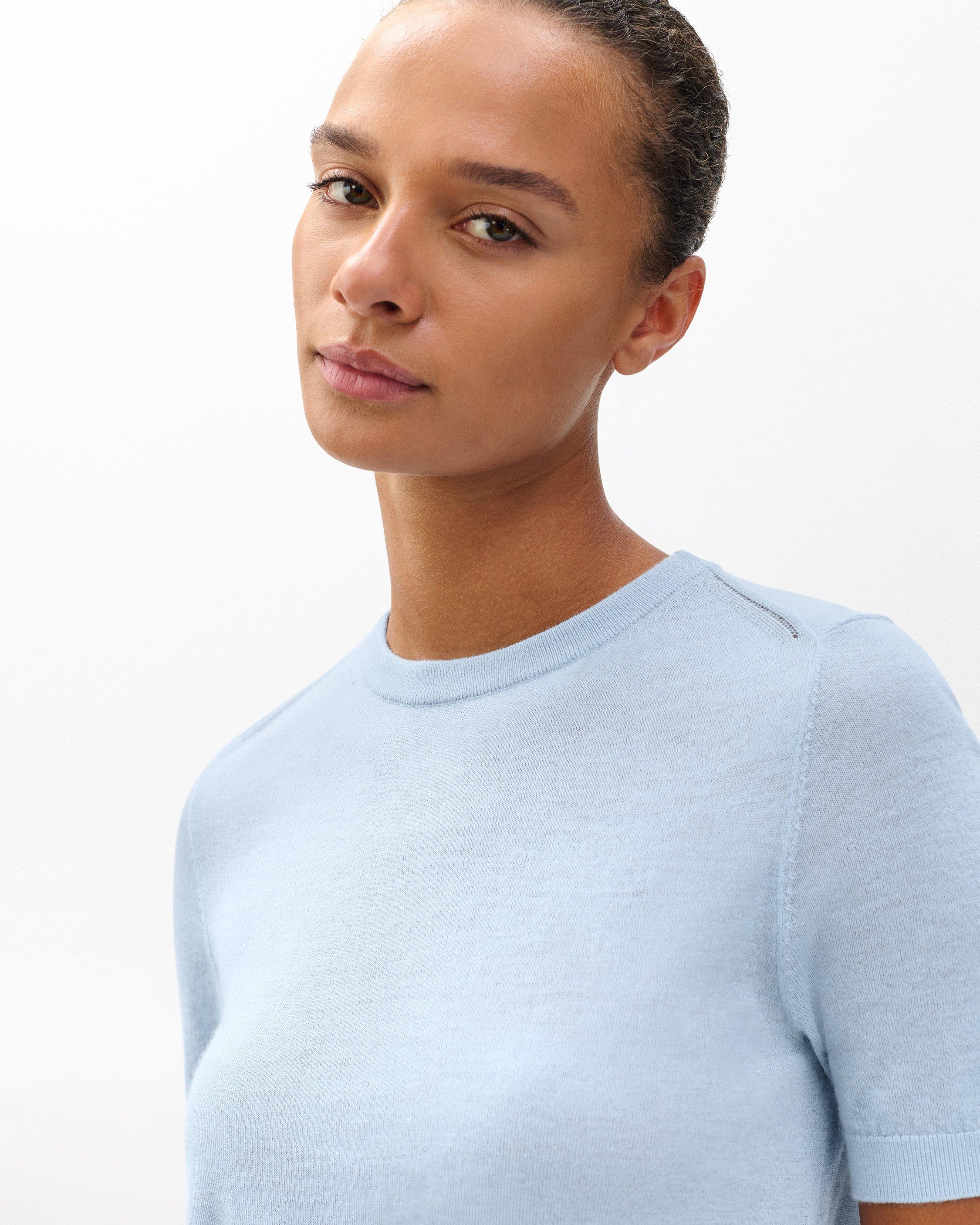 Adeline Lightweight Cashmere Tee image number 4
