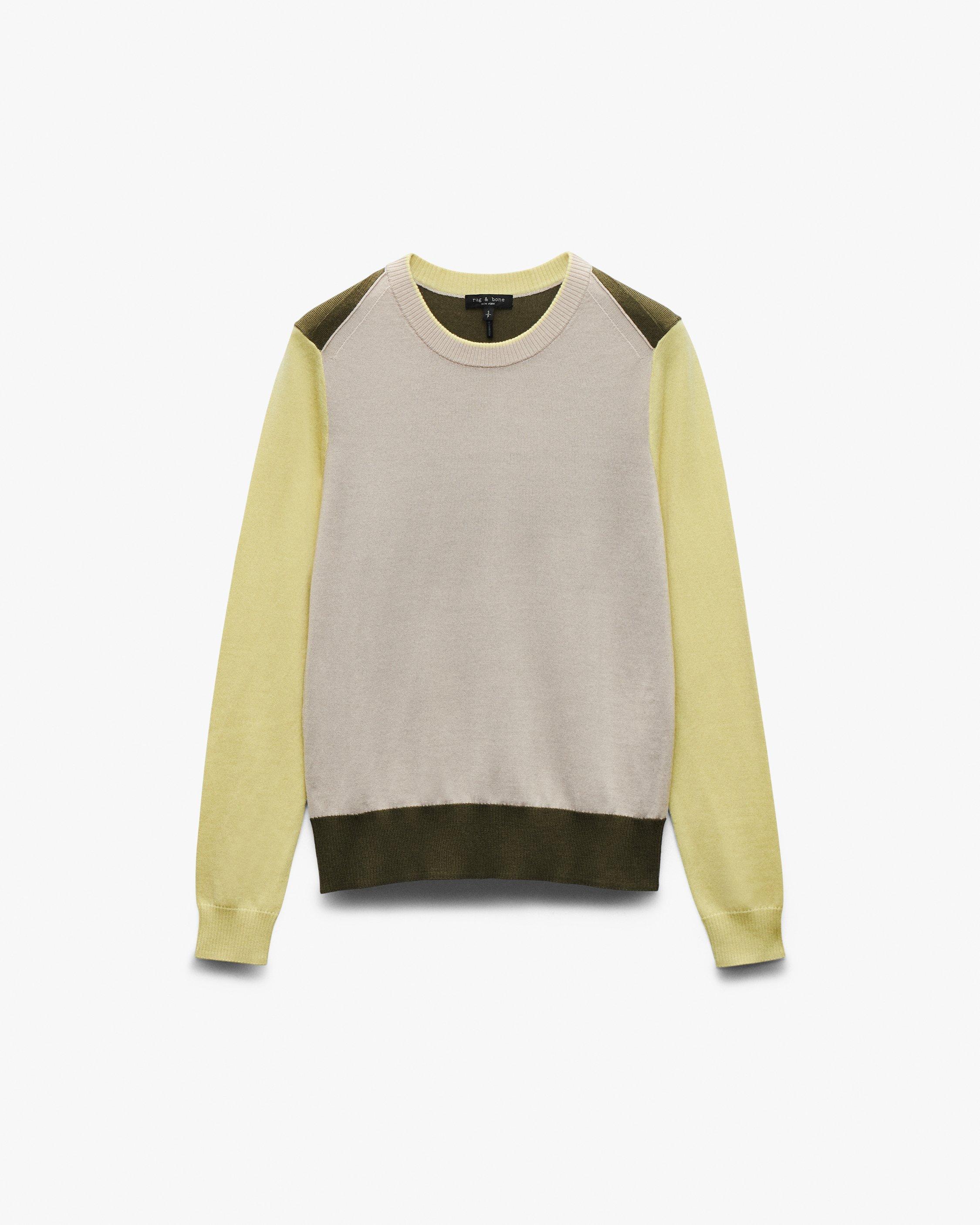 Taron Colorblock Wool Sweater - image 2