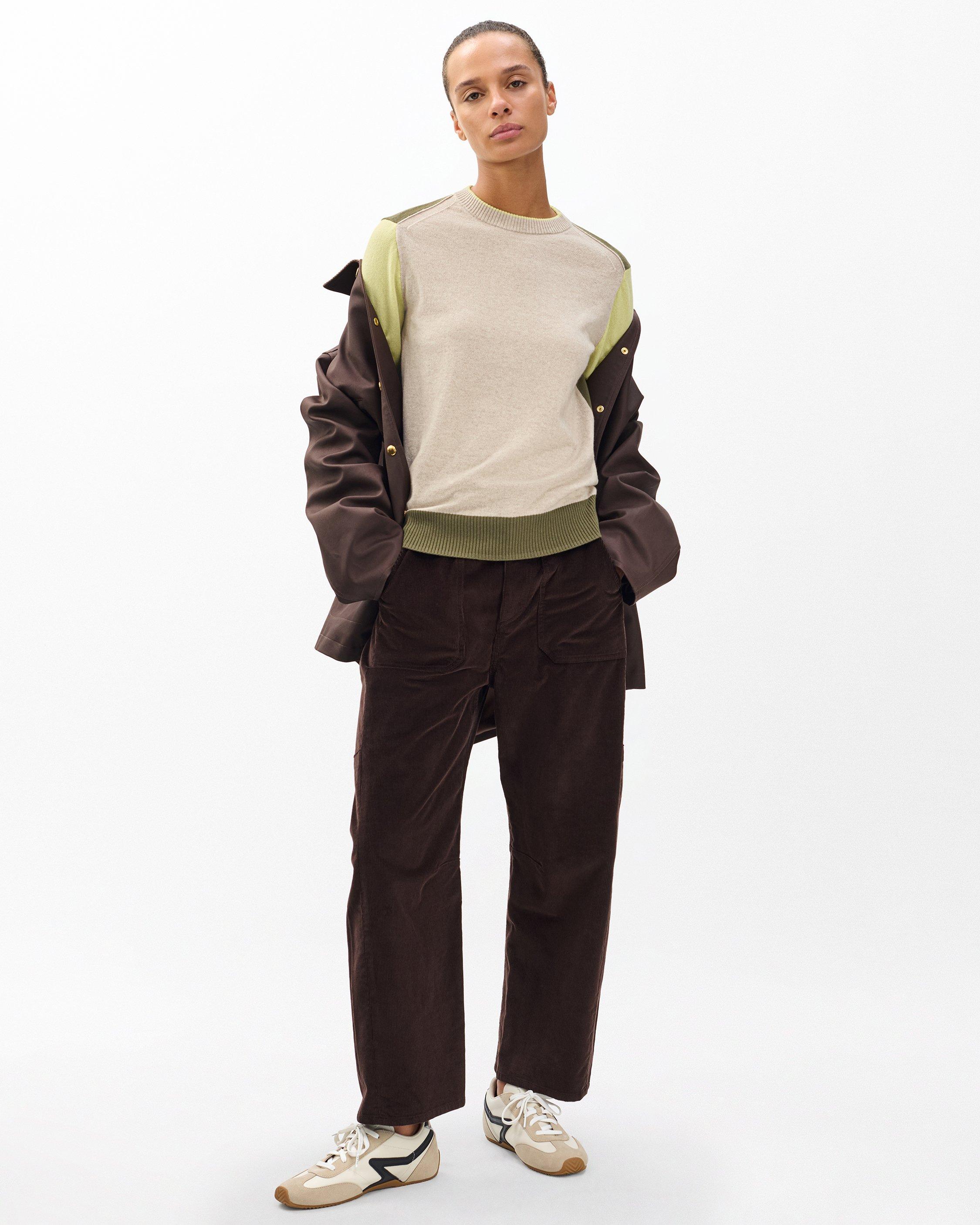 Taron Colorblock Wool Sweater - image 3