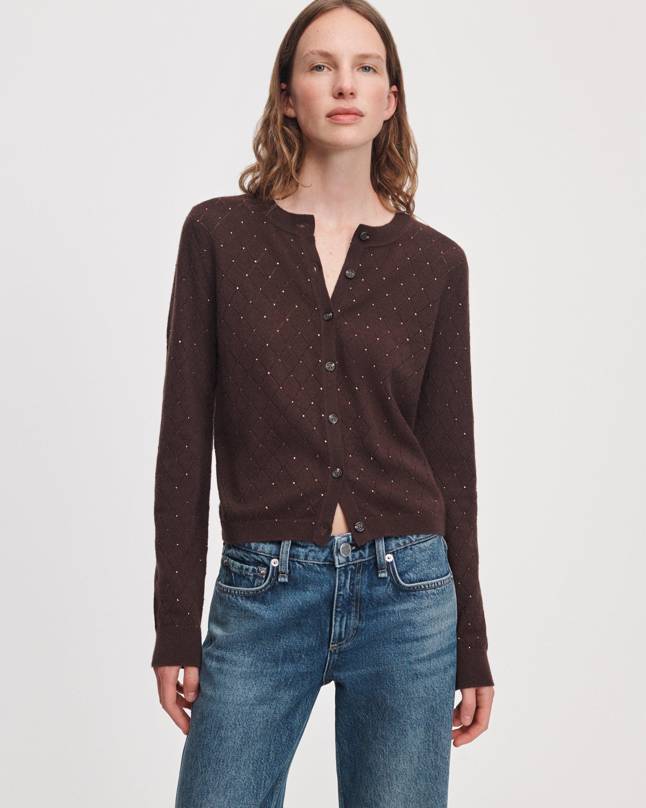 Archie Crystal-Embellished Cardigan image number 1