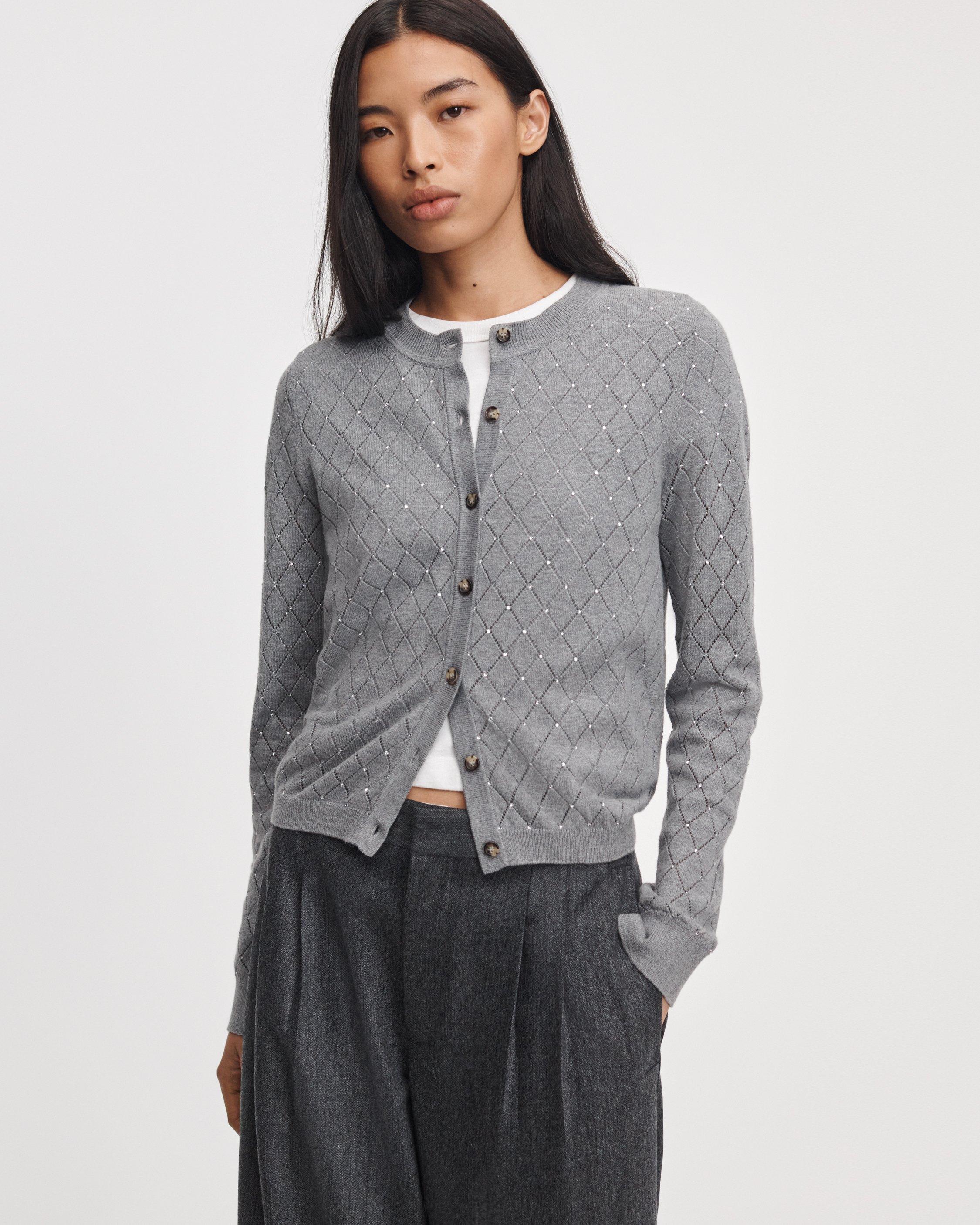 Archie Crystal-Embellished Cardigan image number 1
