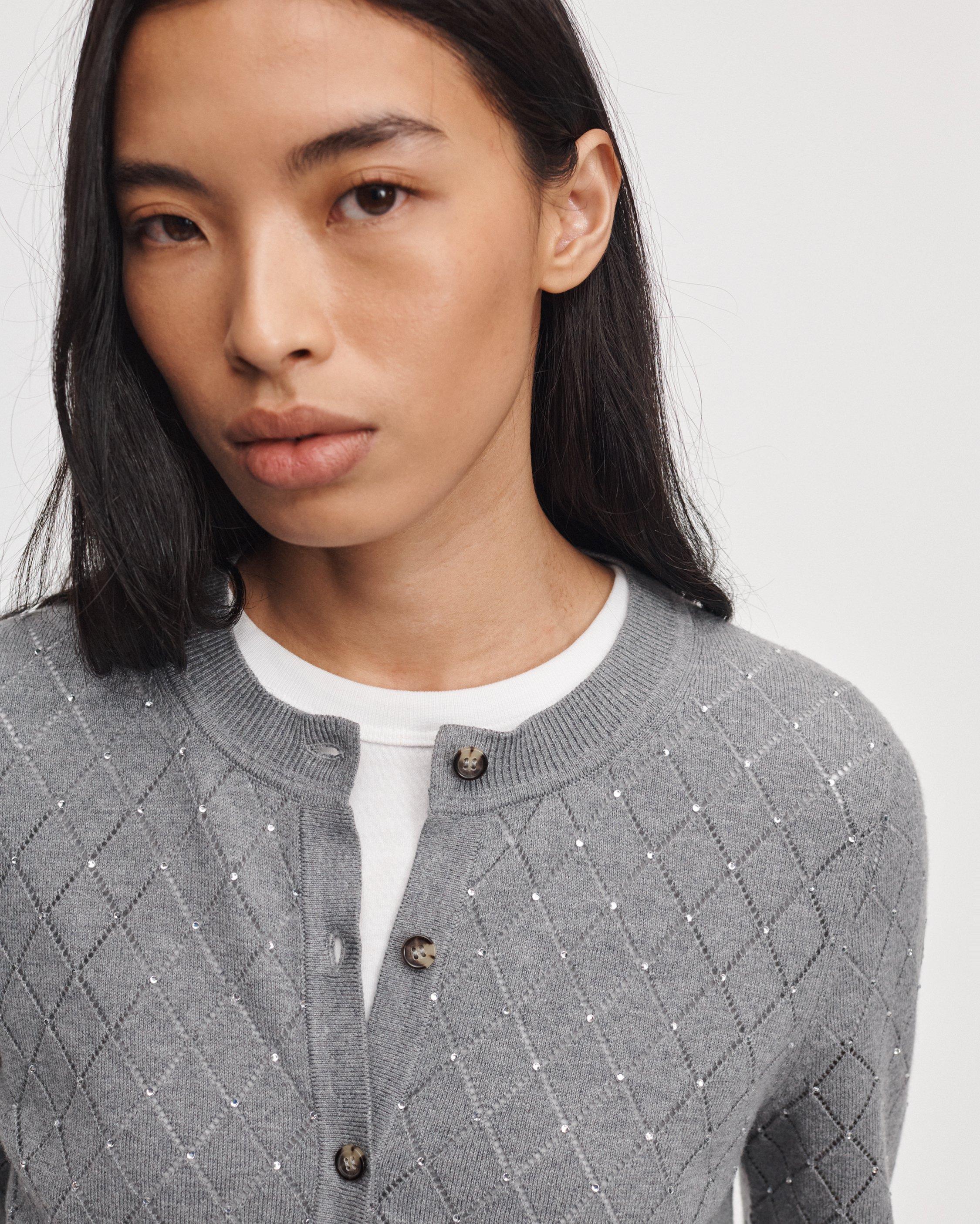Archie Crystal-Embellished Cardigan image number 4