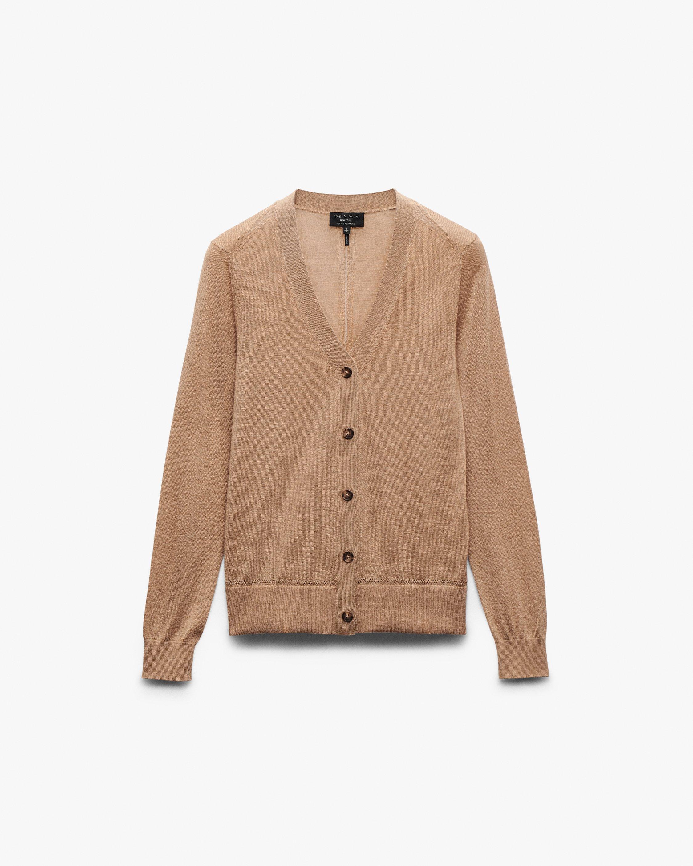 Adeline Lightweight Cashmere Cardigan image number 2