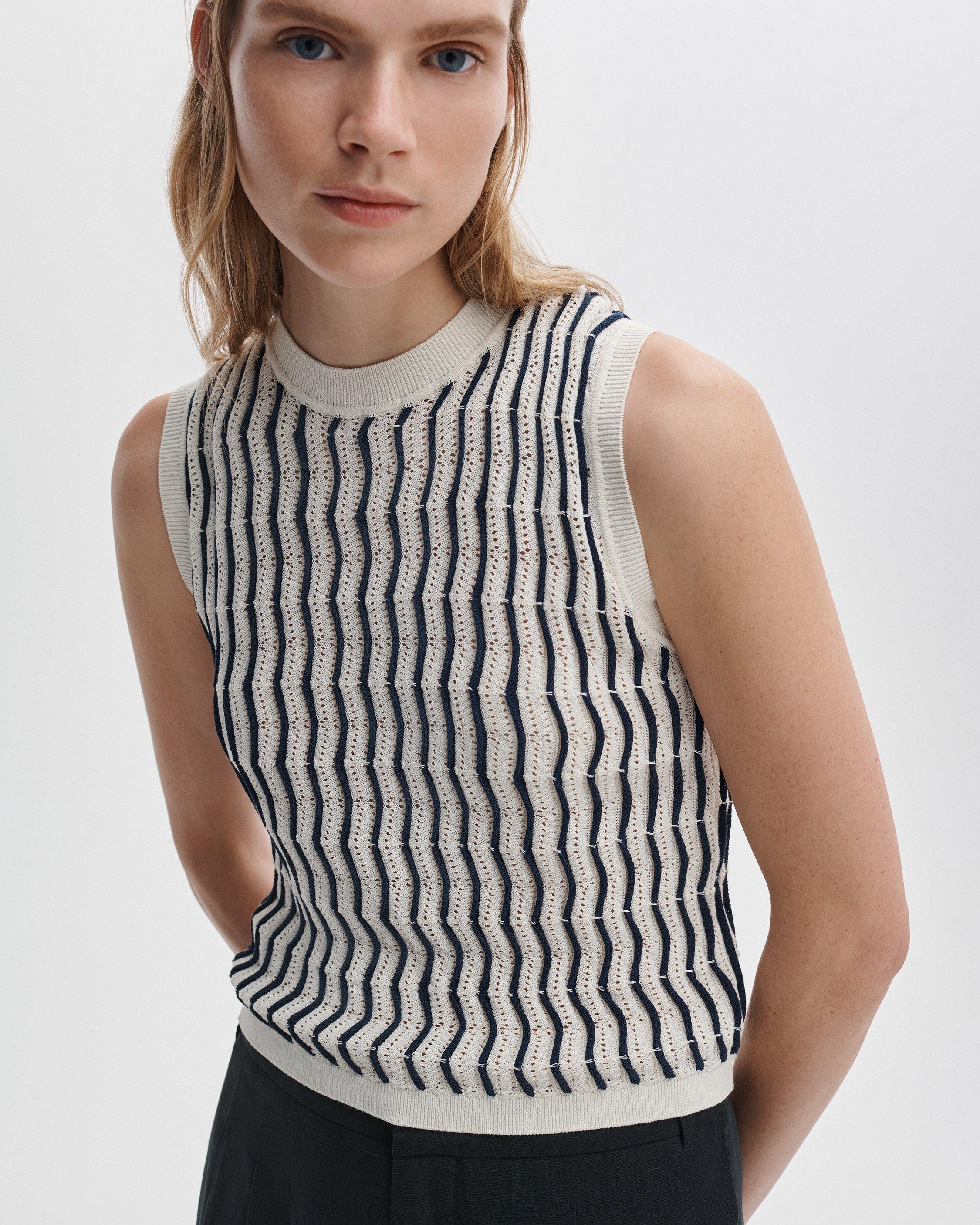 Leslie Striped Vest - image 4