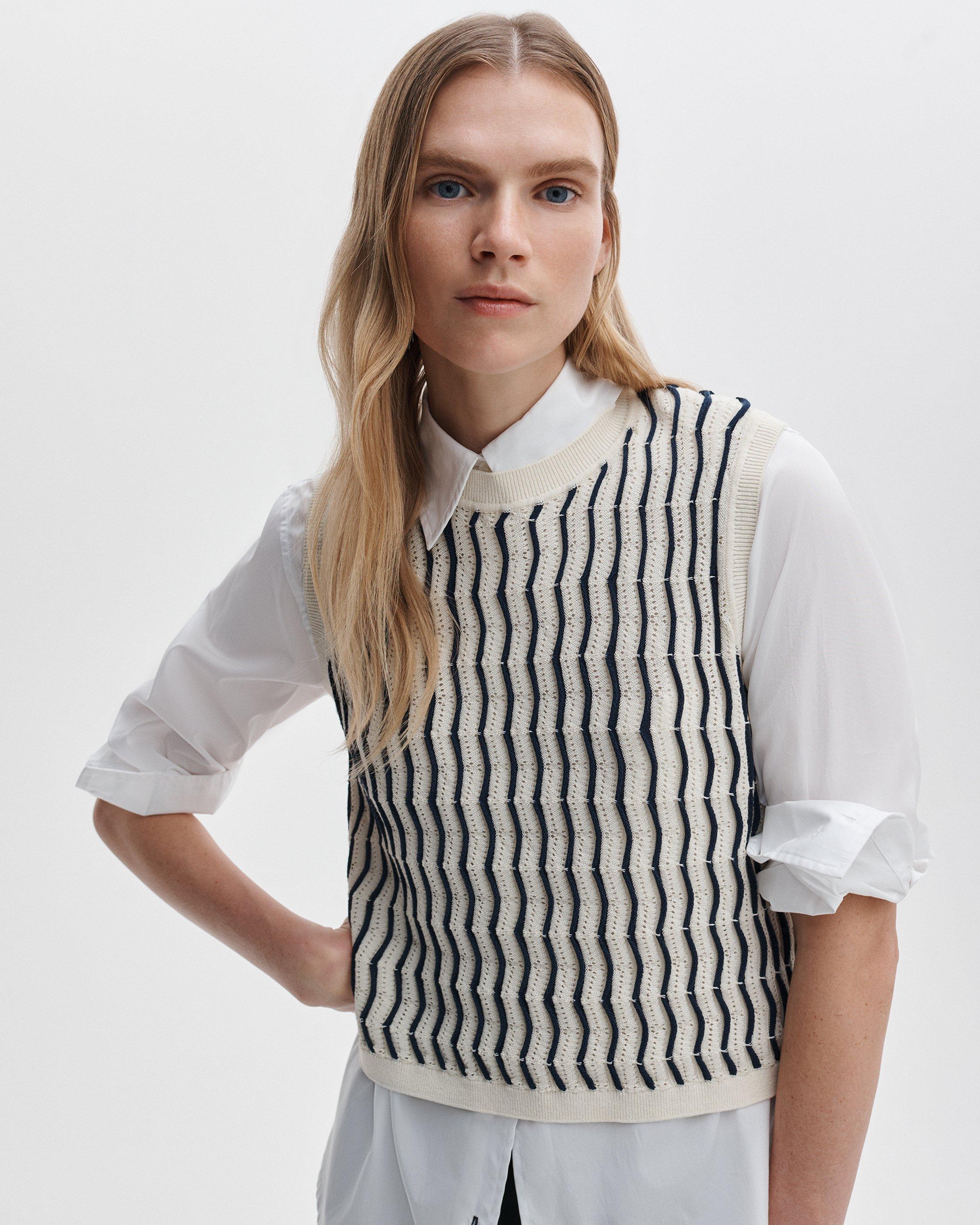 Leslie Striped Vest - image 5