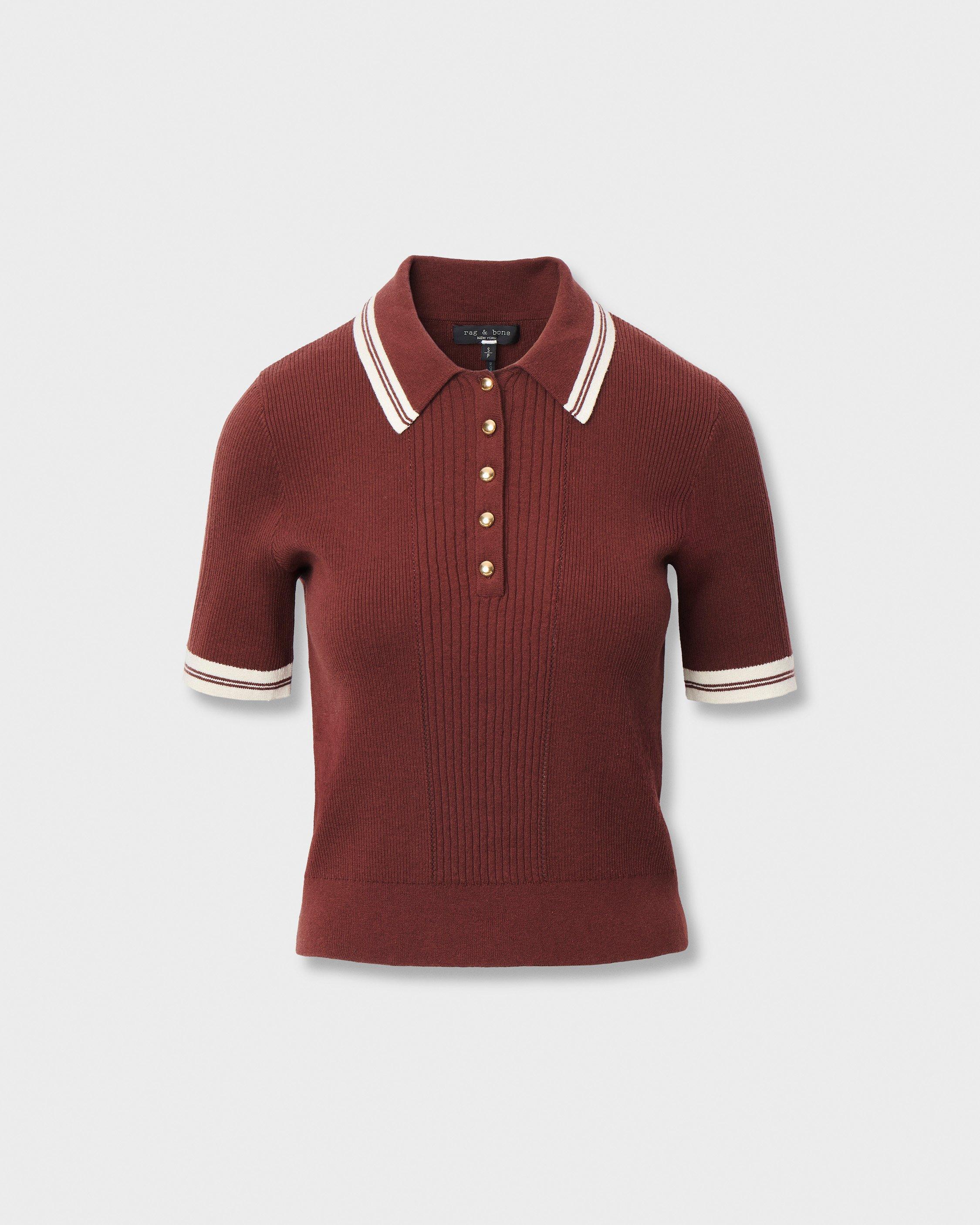Laurie Knit Polo Shirt - image 2