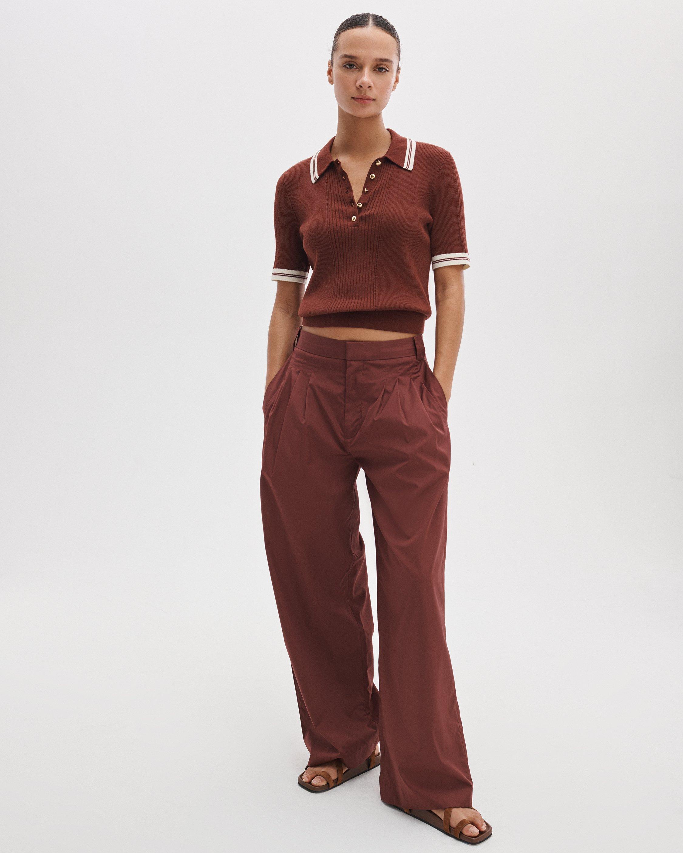 Laurie Knit Polo Shirt - image 3