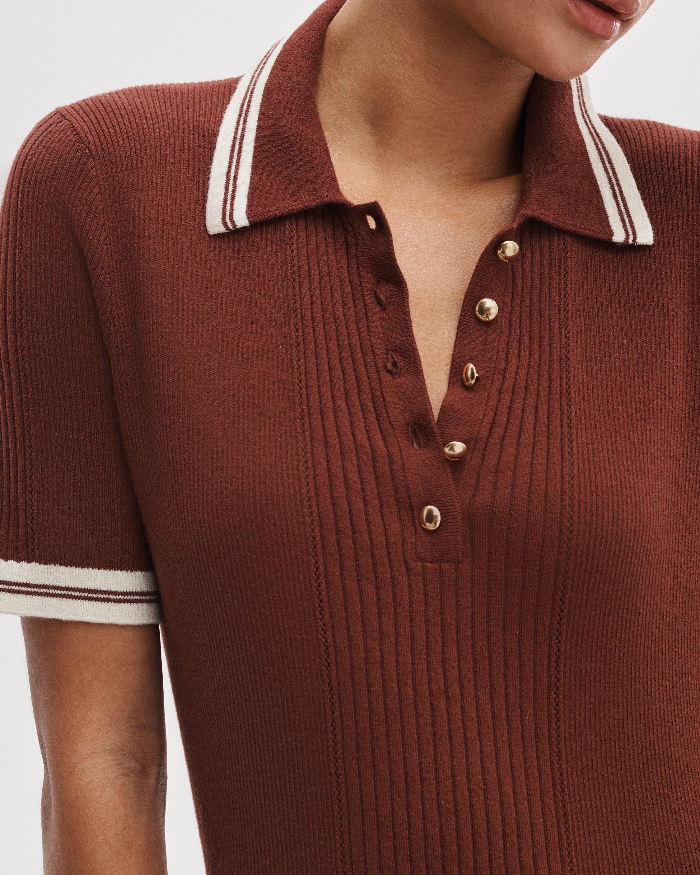 Laurie Knit Polo Shirt - image 5