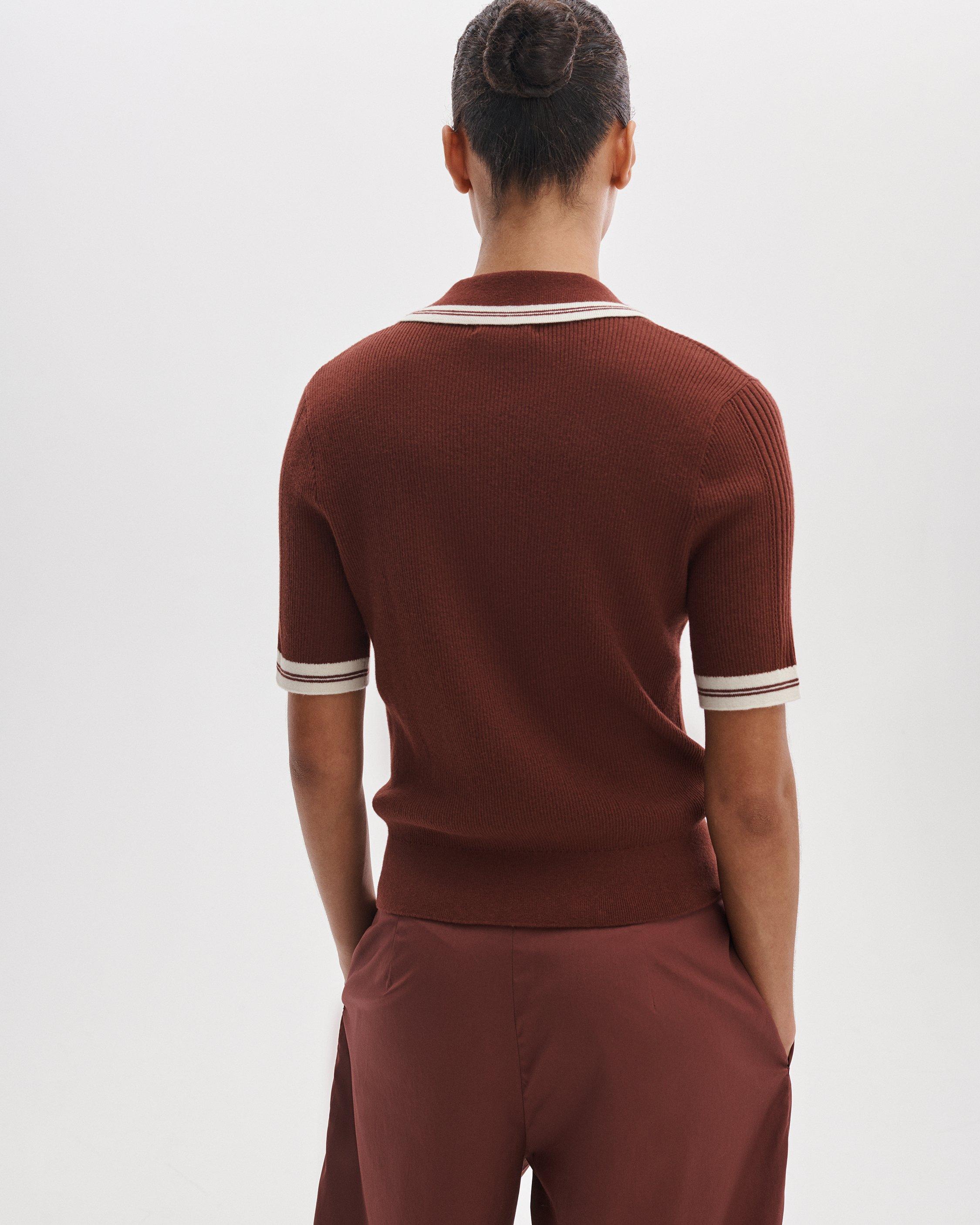 Laurie Cotton-Cashmere Polo image number 6