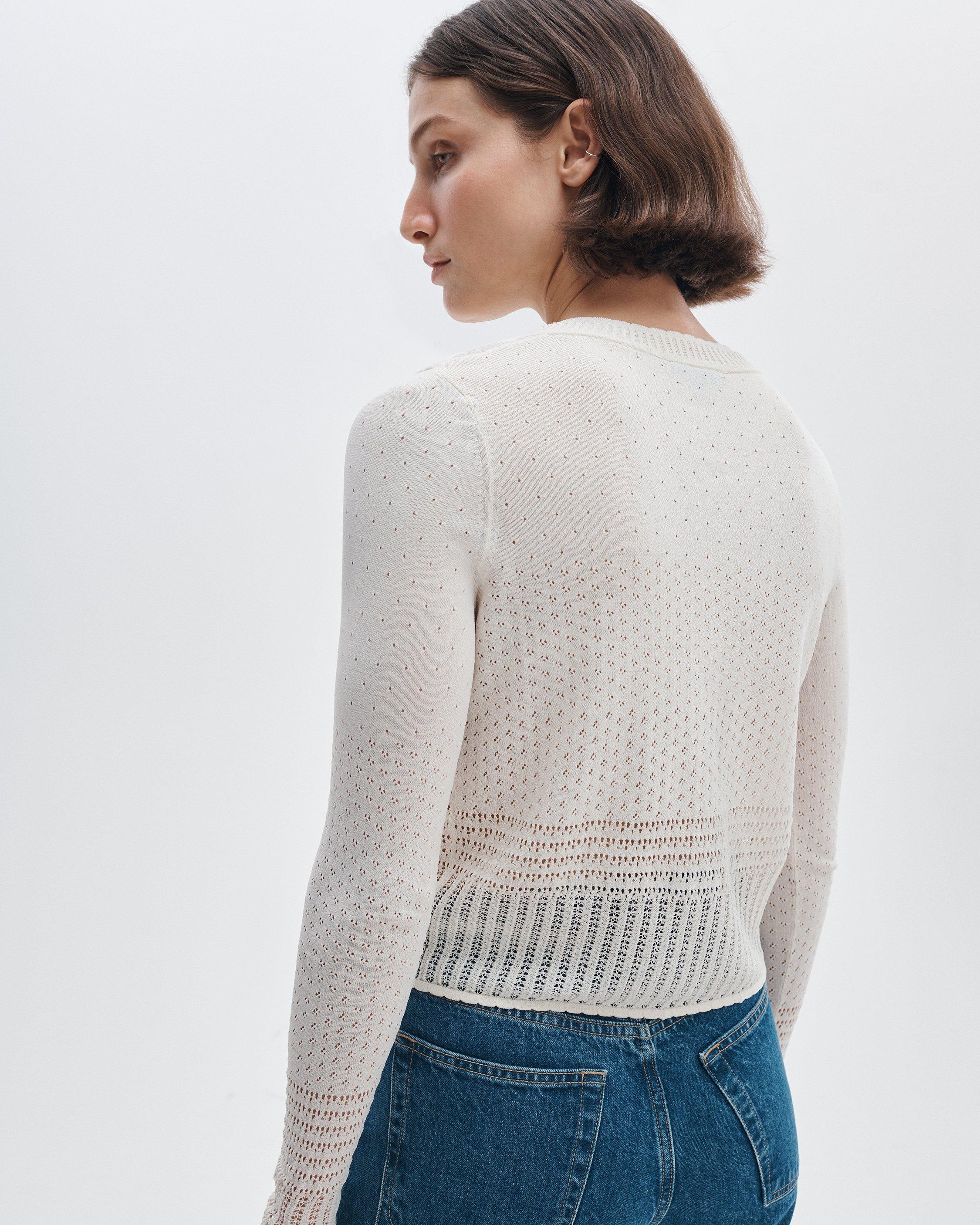 rag &amp;  bone  チルデン  ニット  ホワイト チルデンニットプルオーバー/le.coeur blanc(ルクールブラン
