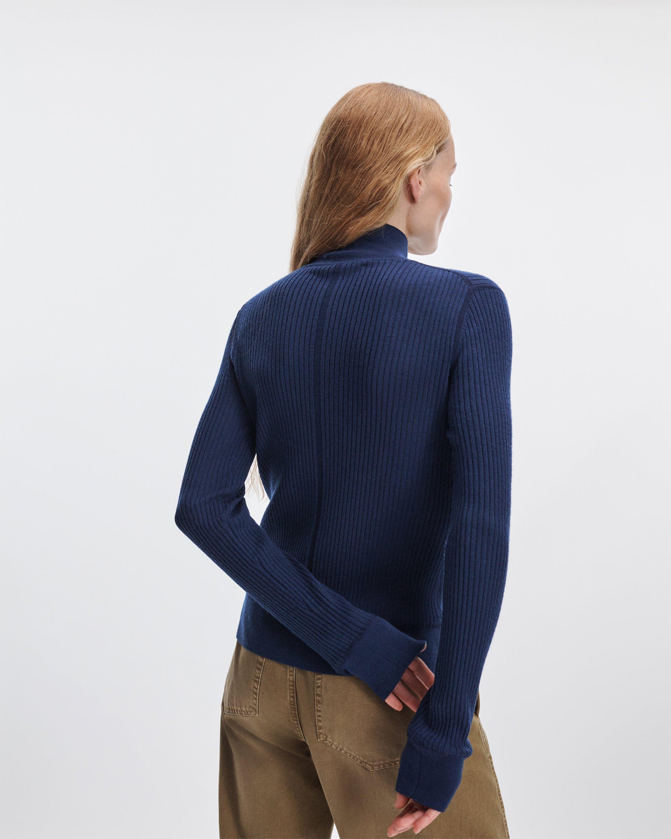 Lucy Merino Wool Henley image number 5
