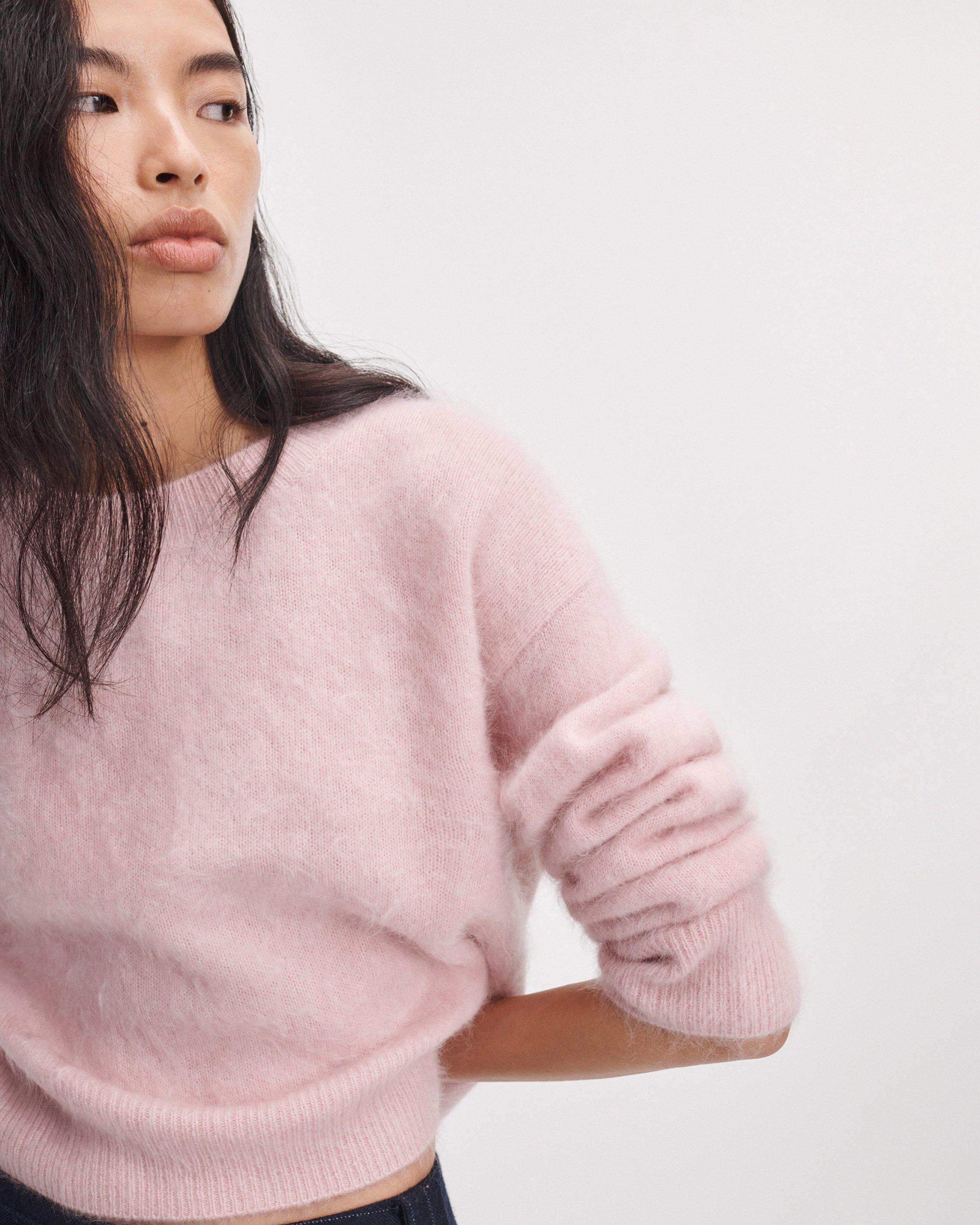 Jada Brushed Cashmere Crewneck image number 4