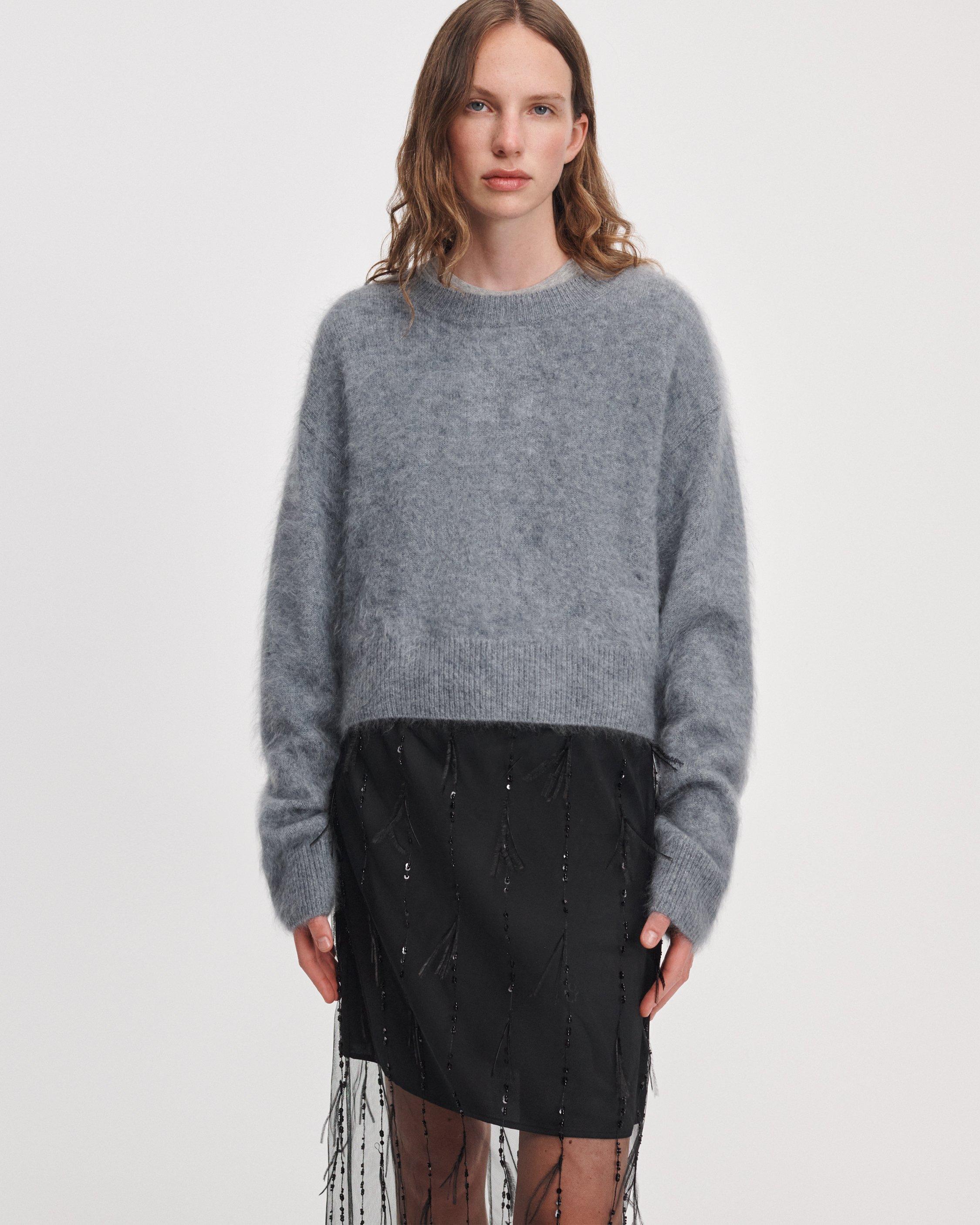 Jada Brushed Cashmere Crewneck image number 1