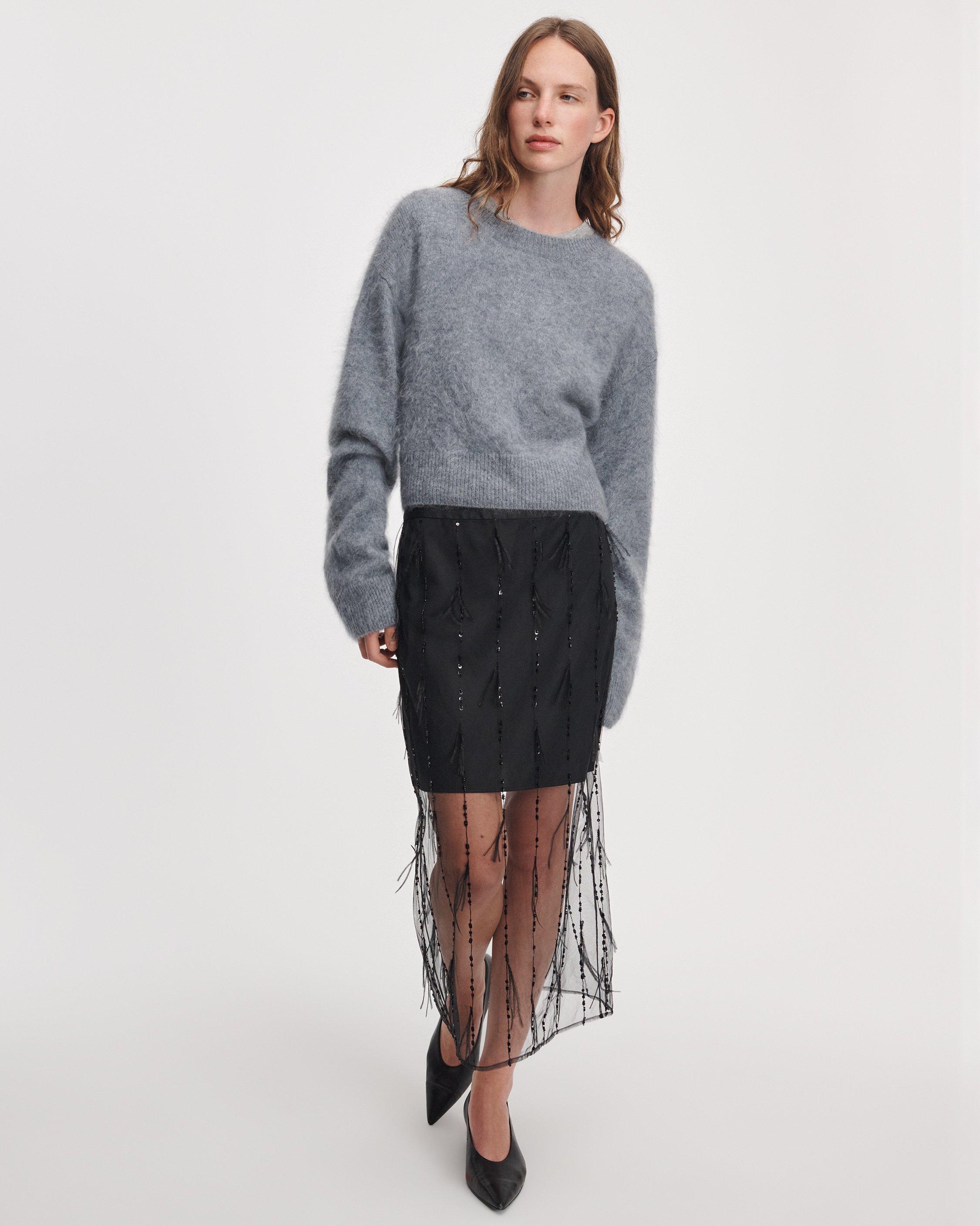Jada Brushed Cashmere Crewneck image number 3