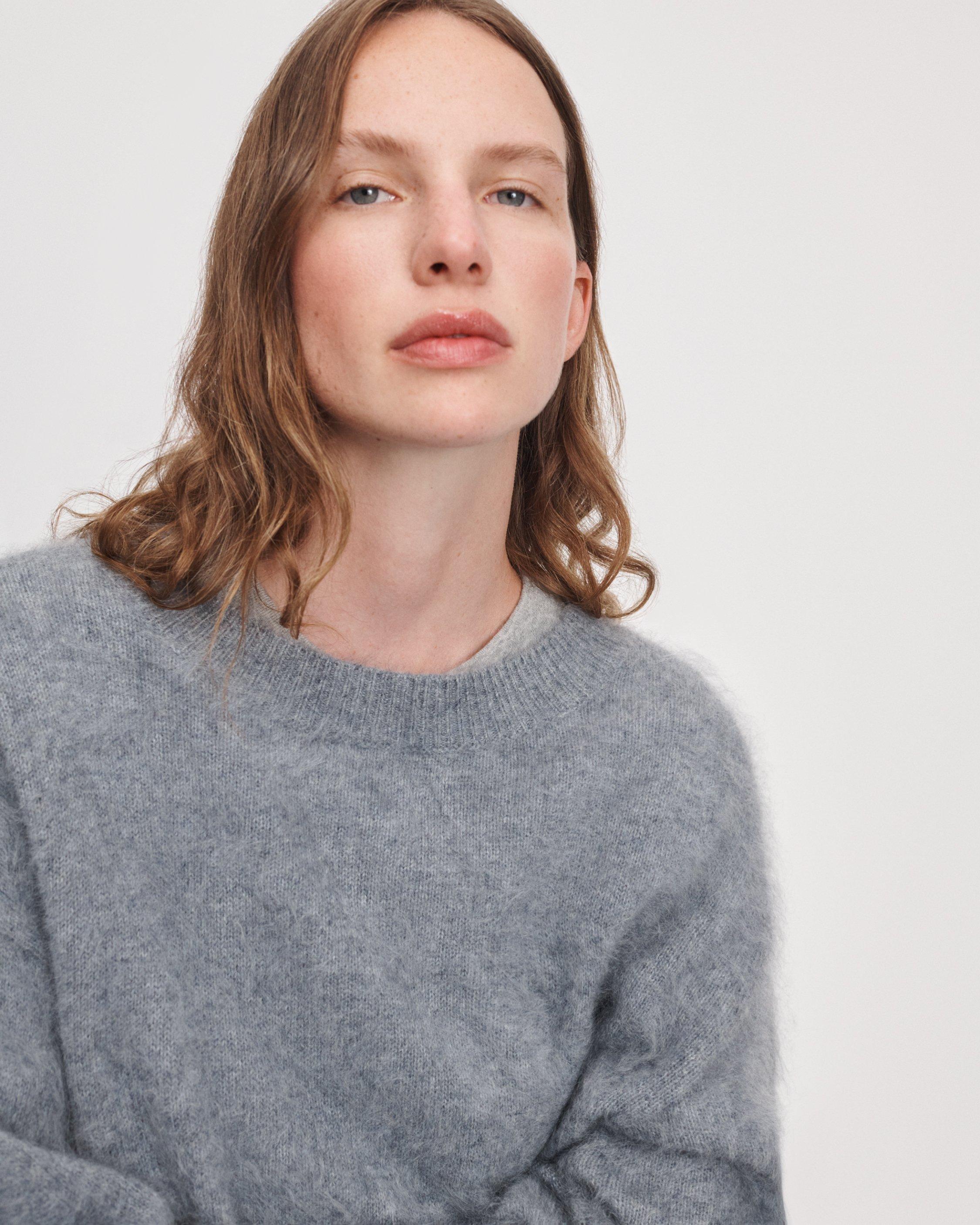 Jada Brushed Cashmere Crewneck image number 4