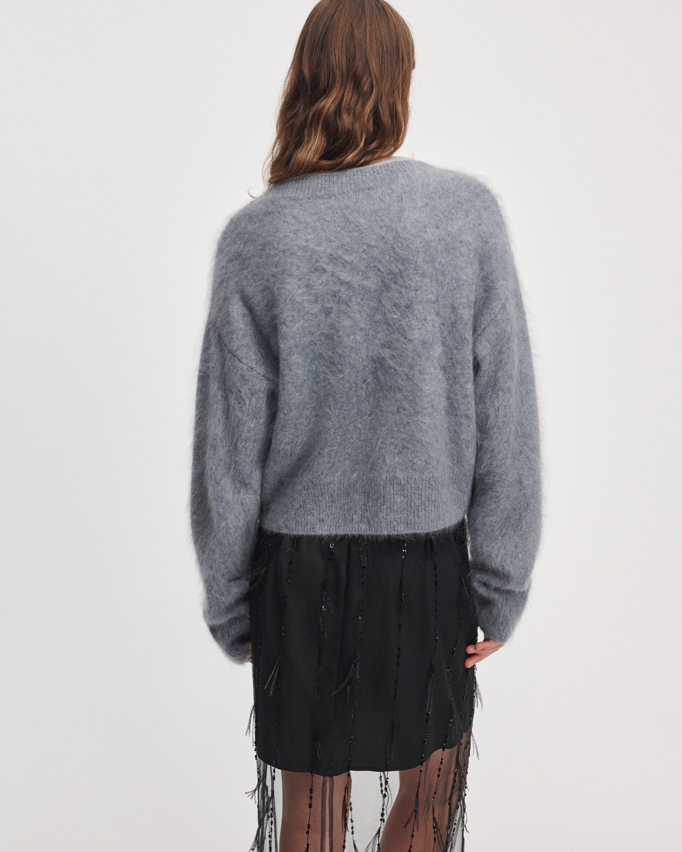 Jada Brushed Cashmere Crewneck image number 5
