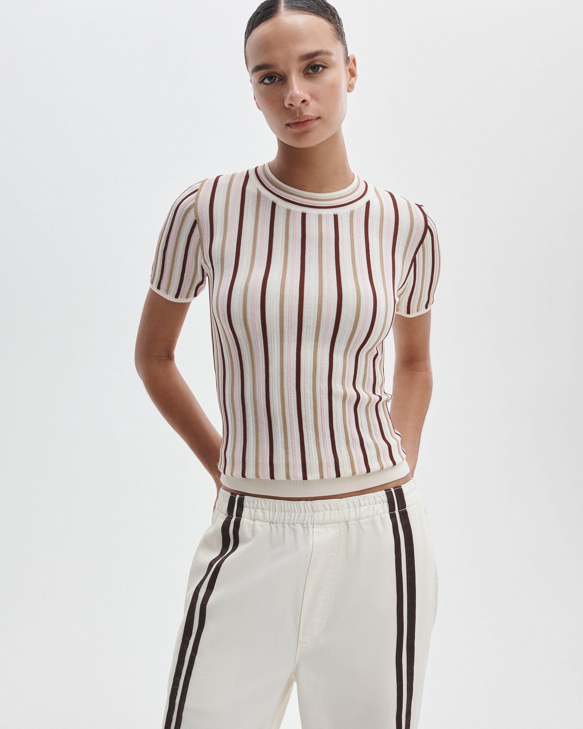 Victoria Short-Sleeve Sweater image number 1