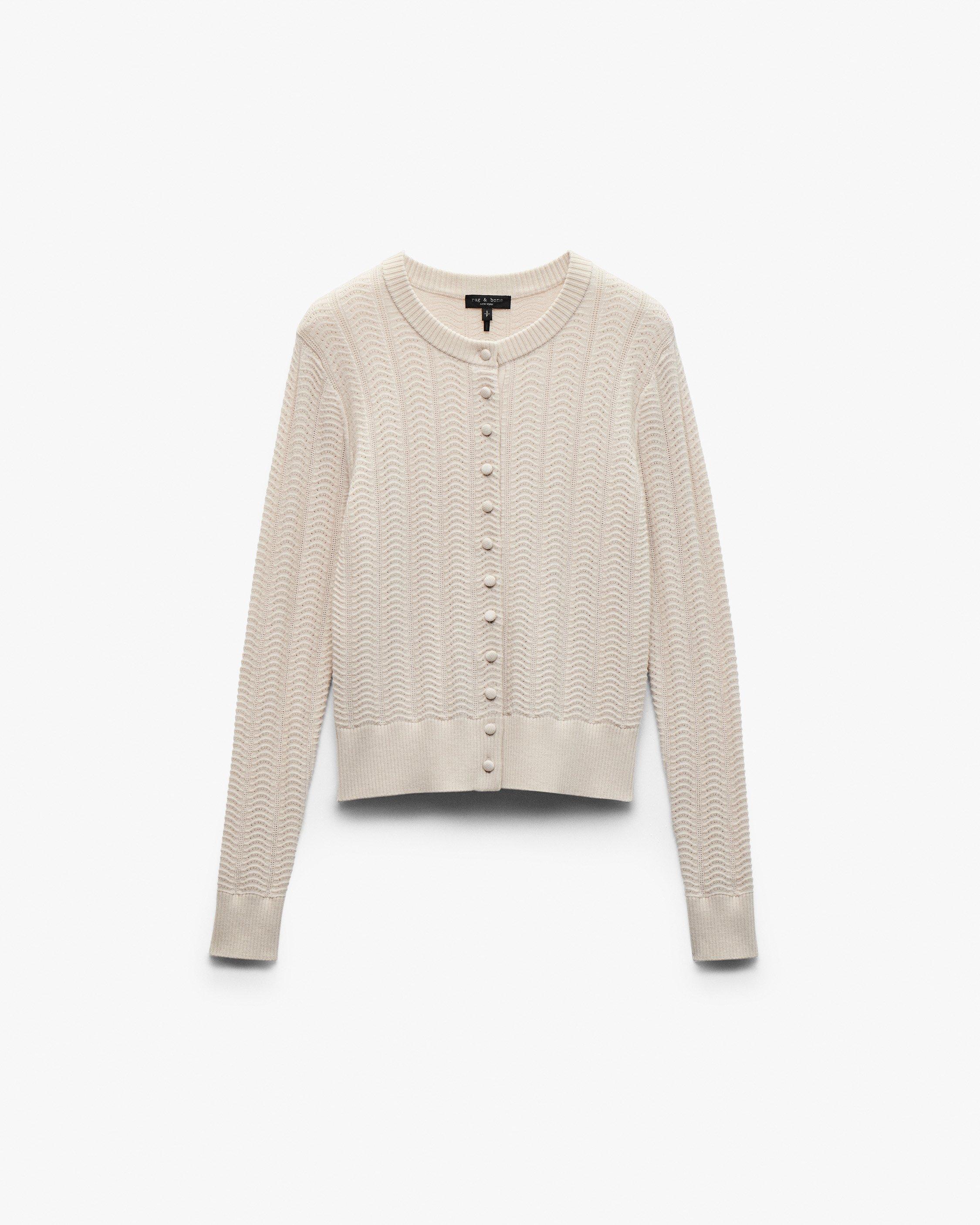 Francesca Wool-Blend Cardigan - image 2