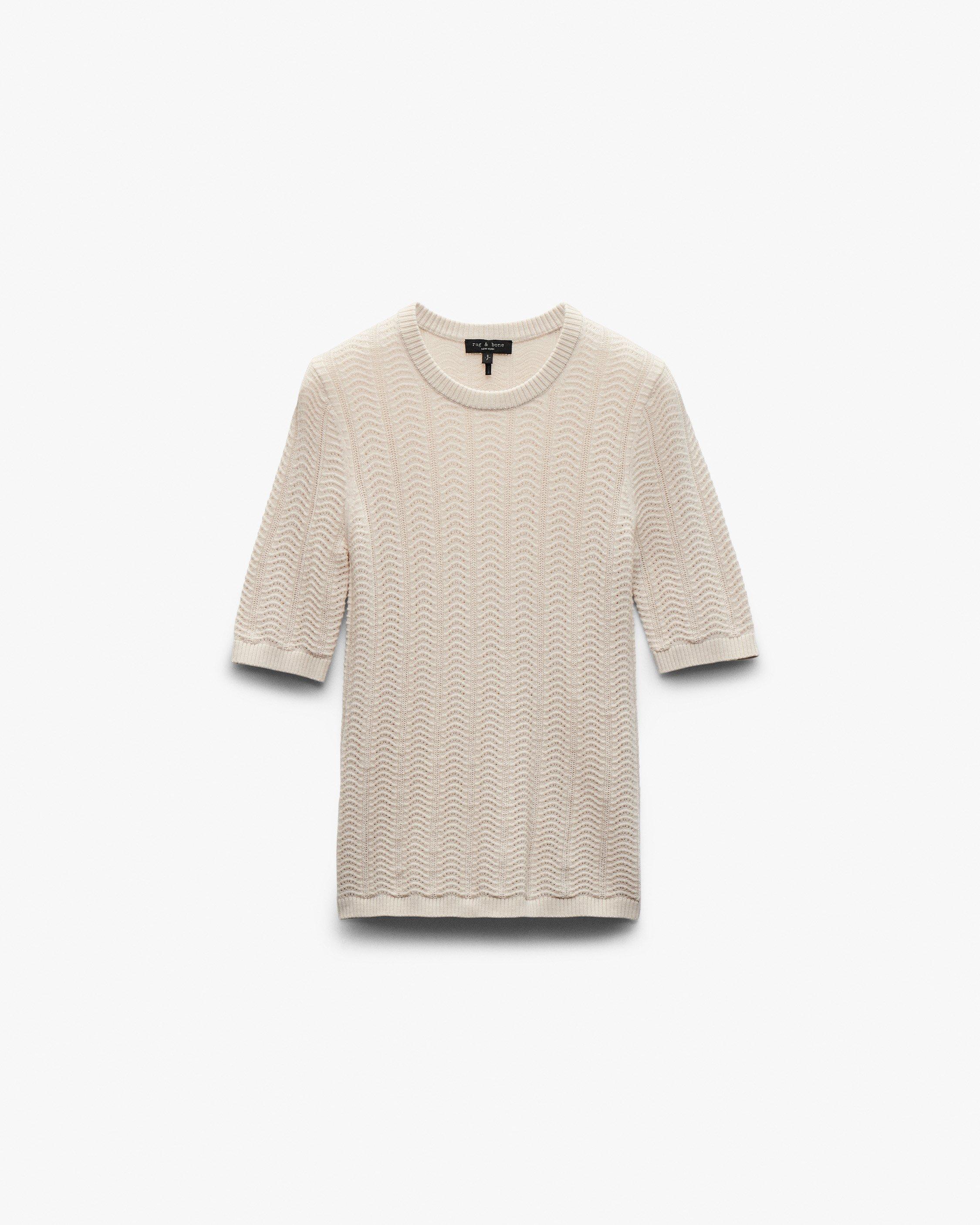 Francesca Merino Wool Tee - image 2