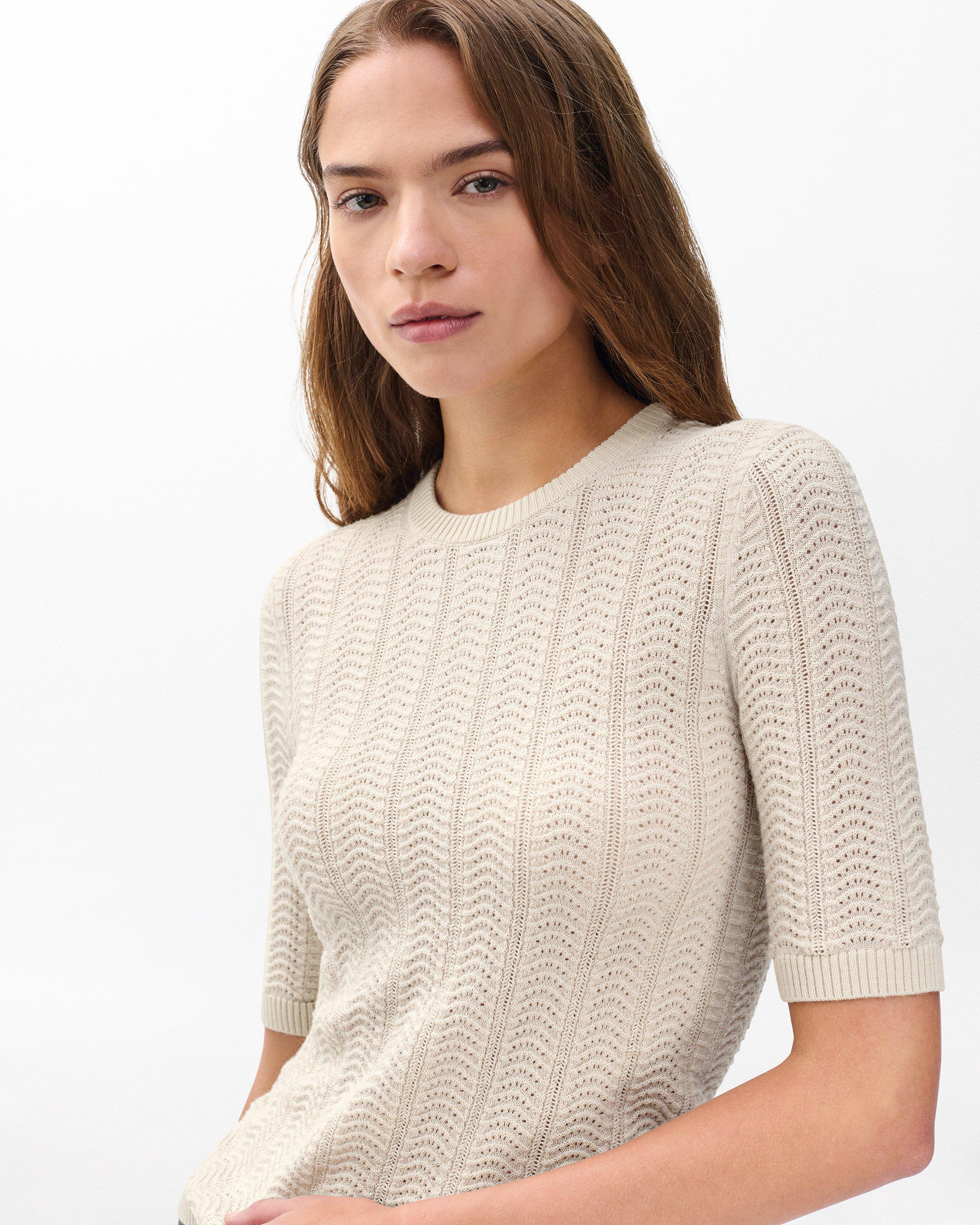 Francesca Merino Wool Tee image number 4