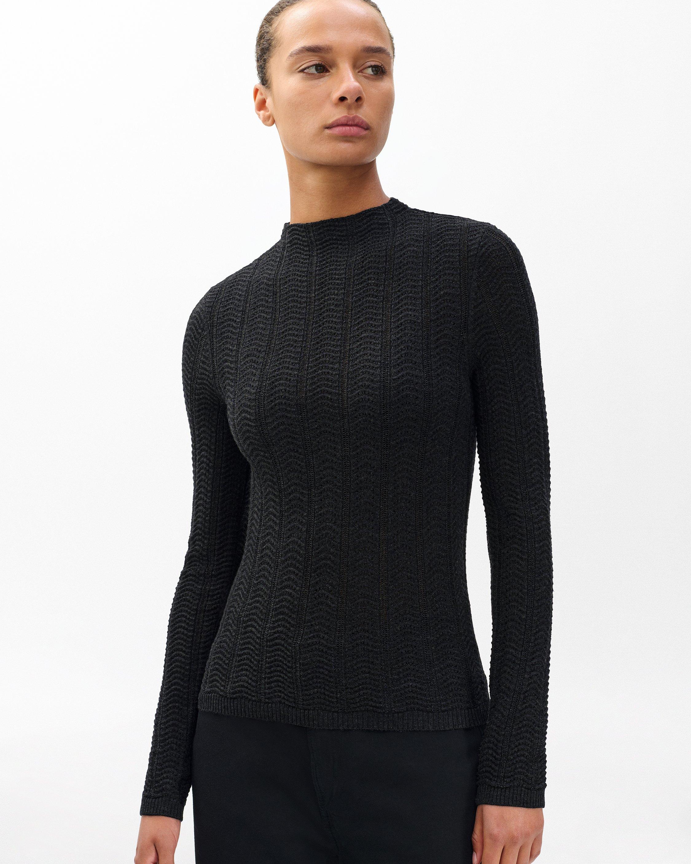 Francesca Merino Wool Turtleneck - image 4