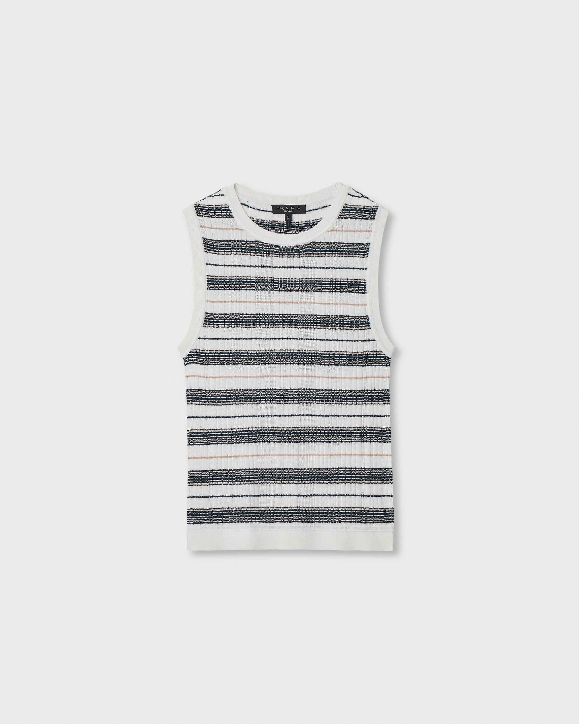 Teresa Striped Tank image number 2