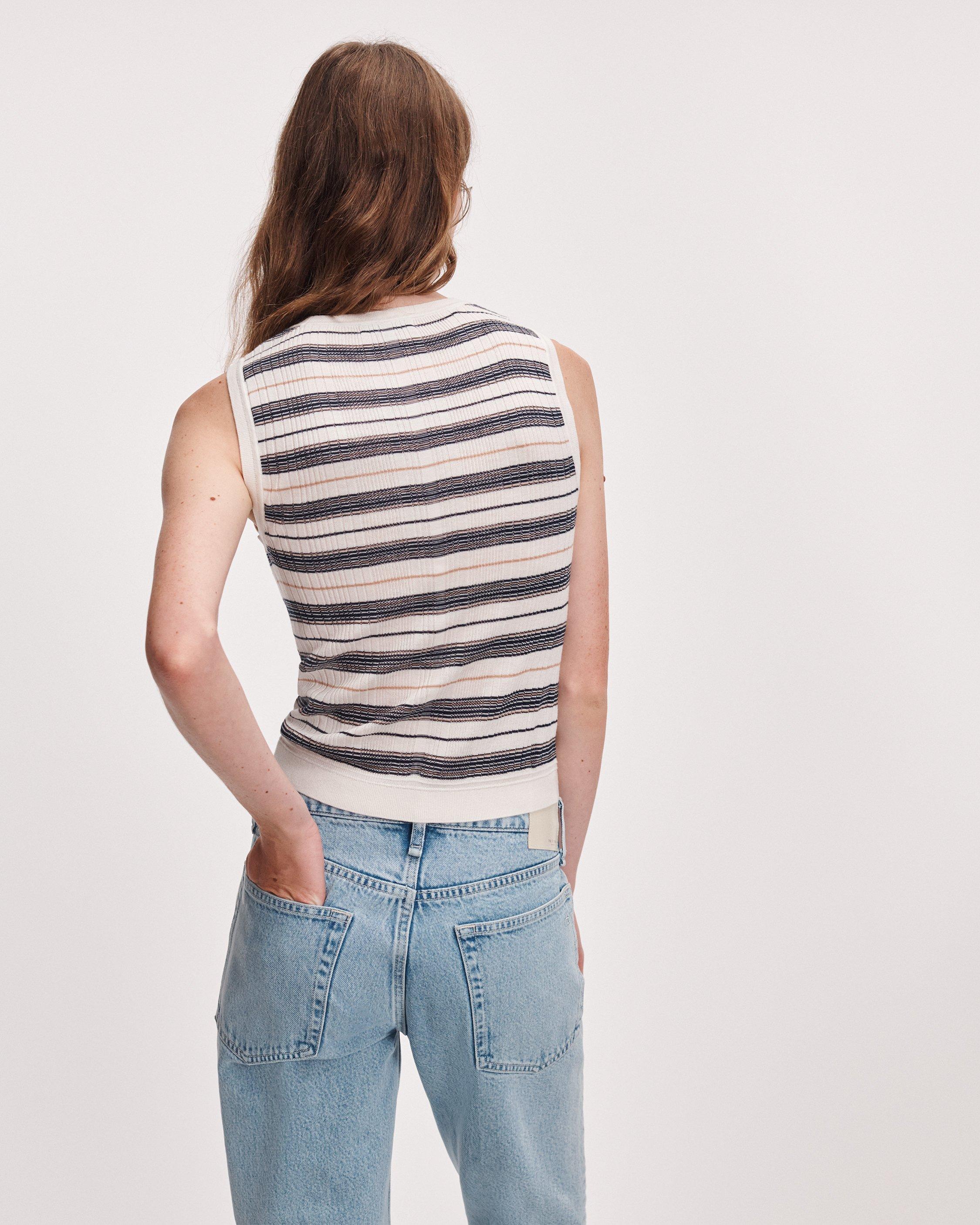 Teresa Striped Tank image number 5