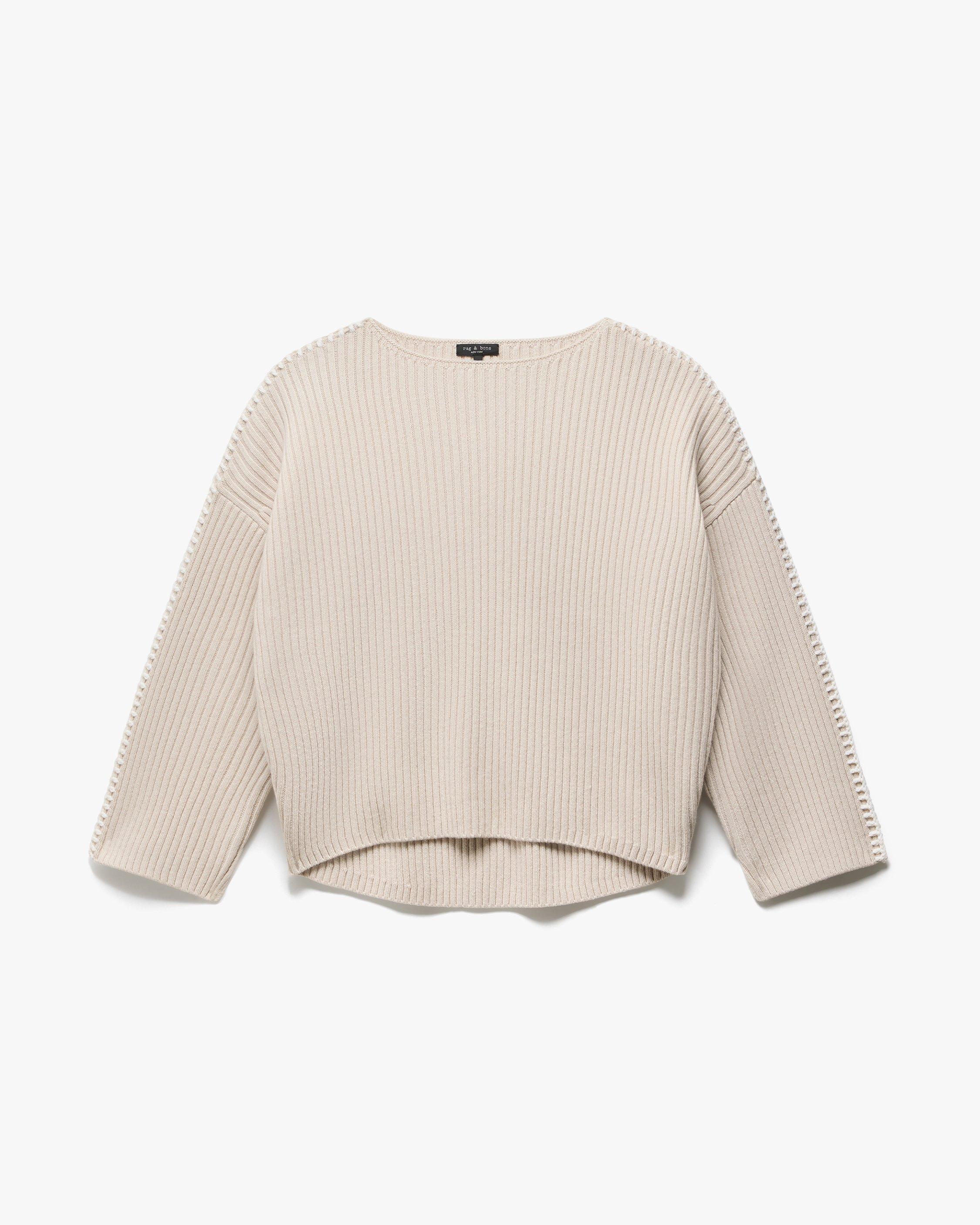 Ingrid Boatneck Wool Sweater - image 2
