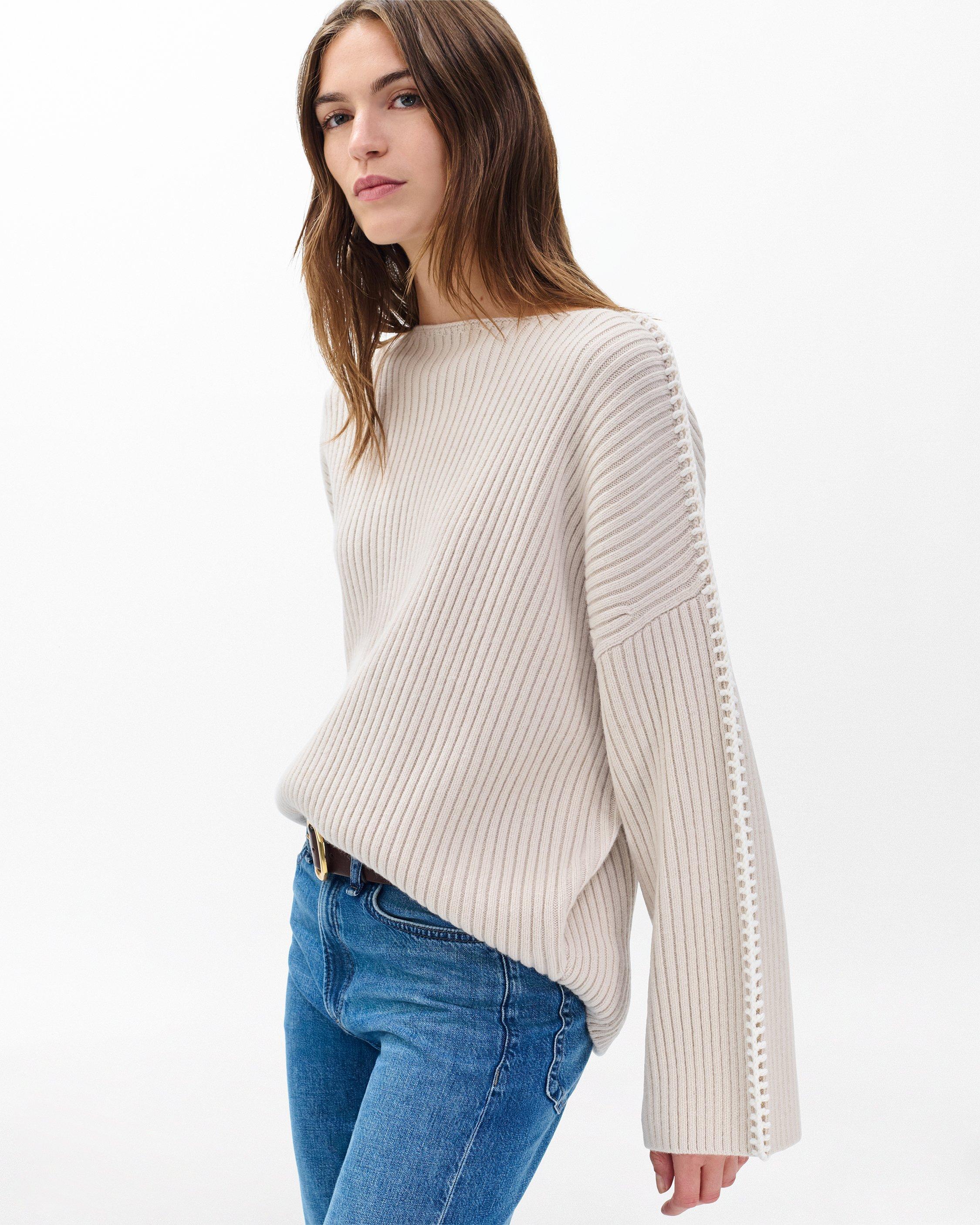 Ingrid Boatneck Wool Sweater - image 4