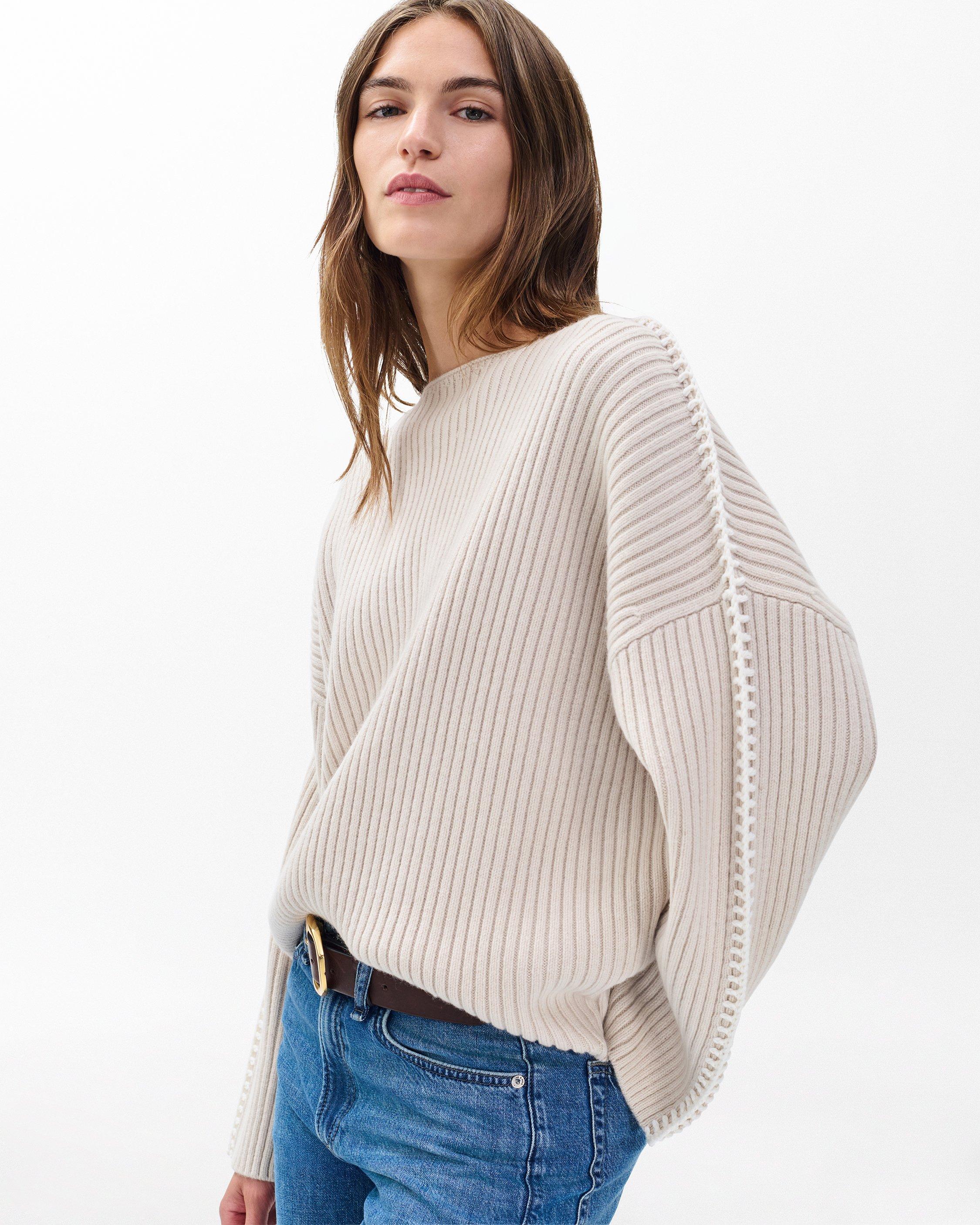 Ingrid Boatneck Wool Sweater - image 5