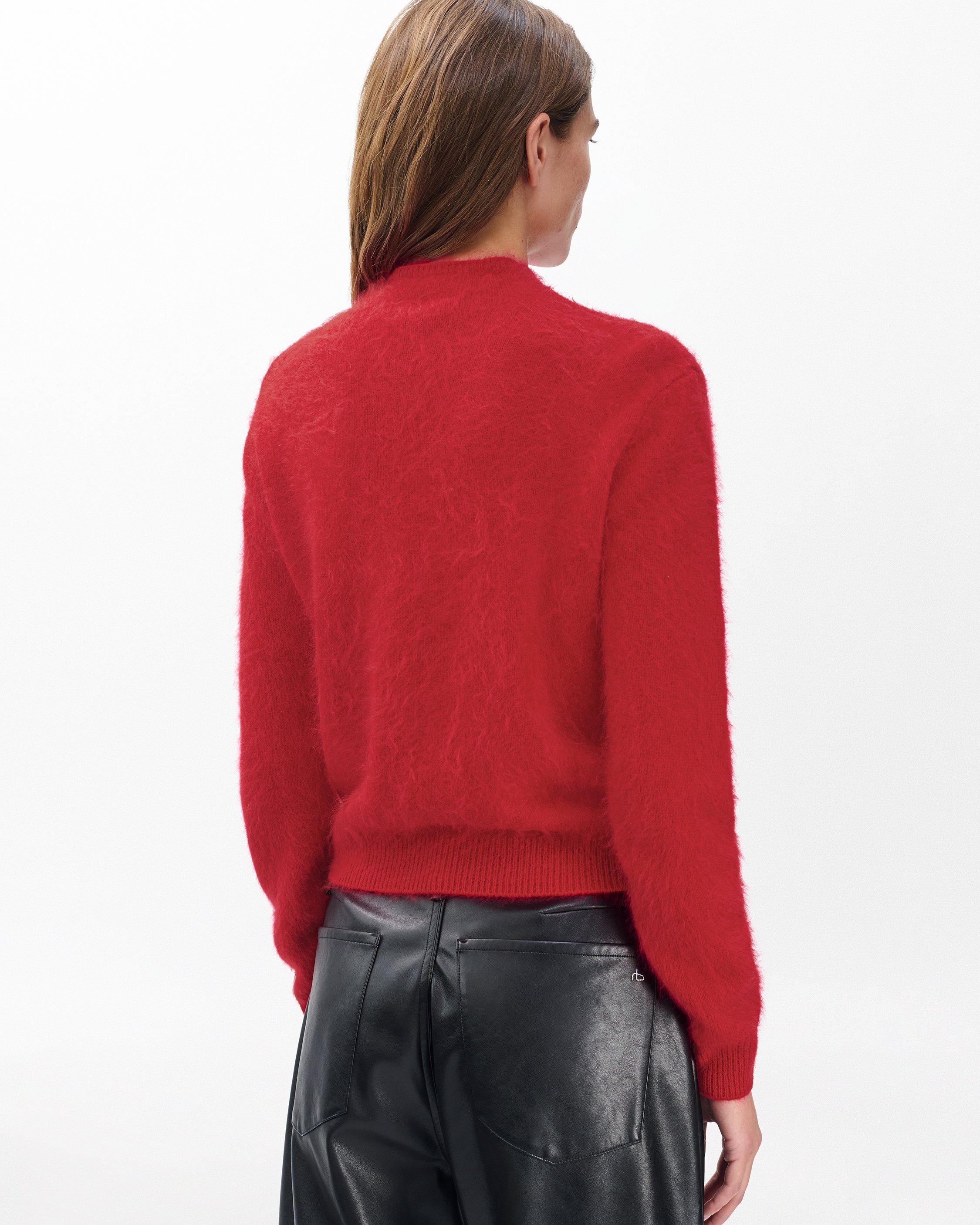 Jada Brushed Cashmere Cardigan - Red | rag & bone