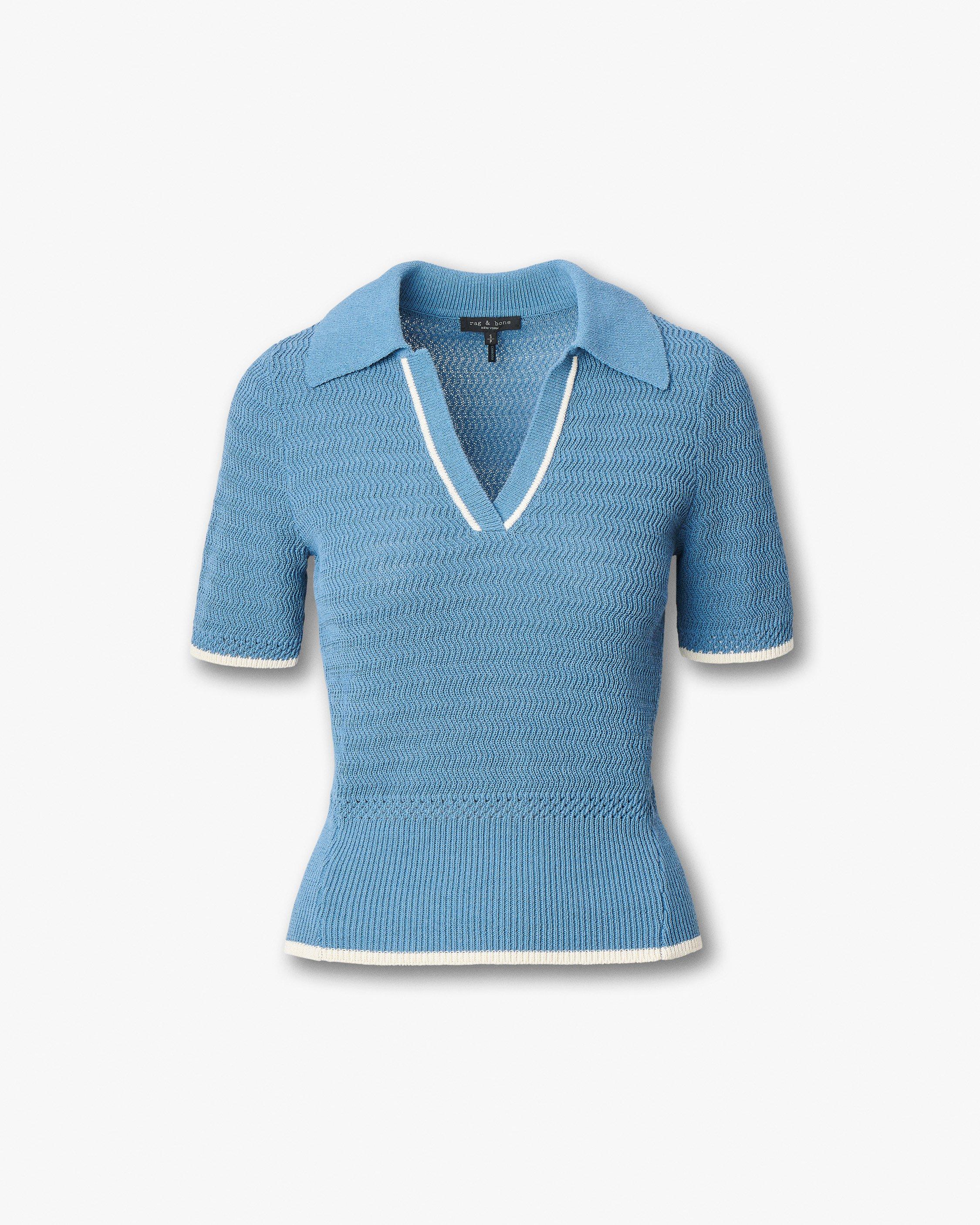 Costi Knit Polo Shirt - image 2